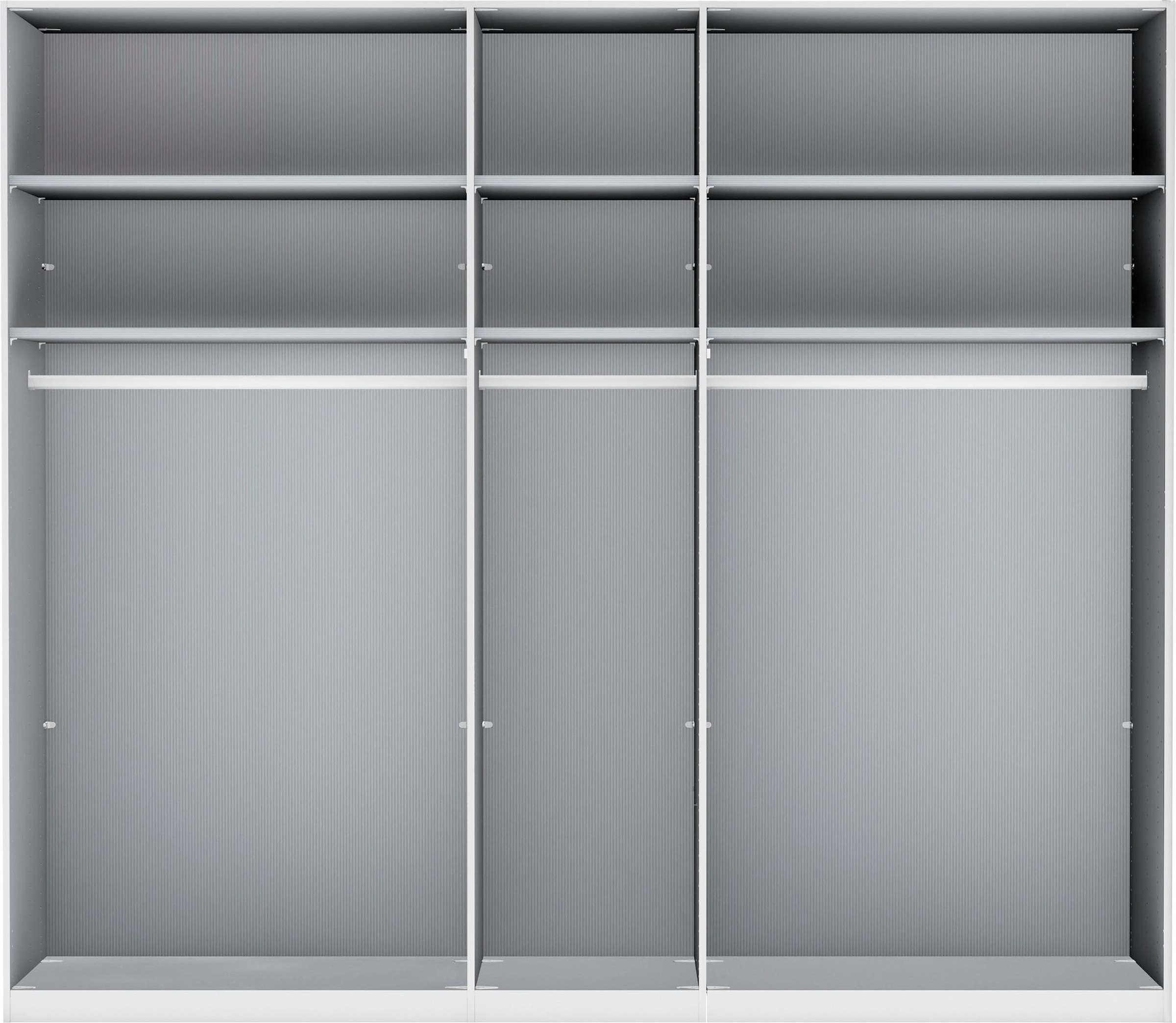 WIEMANN Armoire à portes pliantes »Monaco« mit Glasfront sowie hochwertige Beschläge