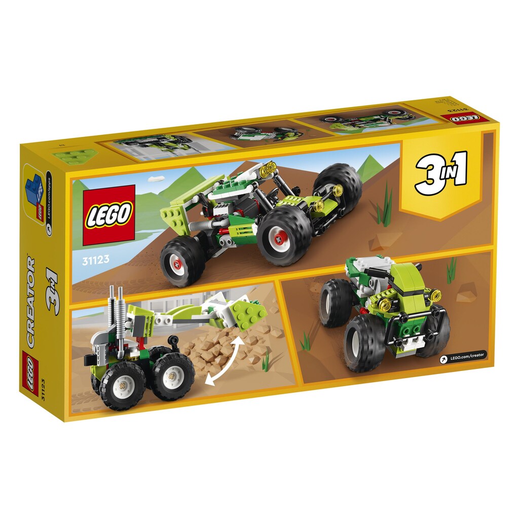 LEGO® Spielbausteine »LEGO Creator Geländebuggy 31123«, (160 St.)