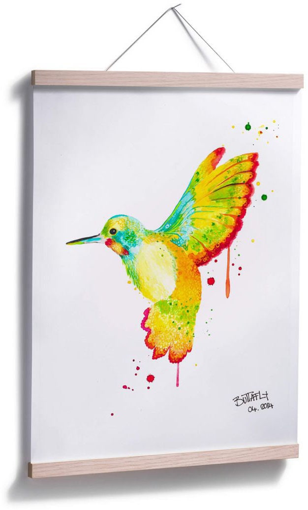 »Kolibri«, Wall-Art Wandbild, Poster, St.), Wandposter Vögel, Bild, (1 Poster maintenant