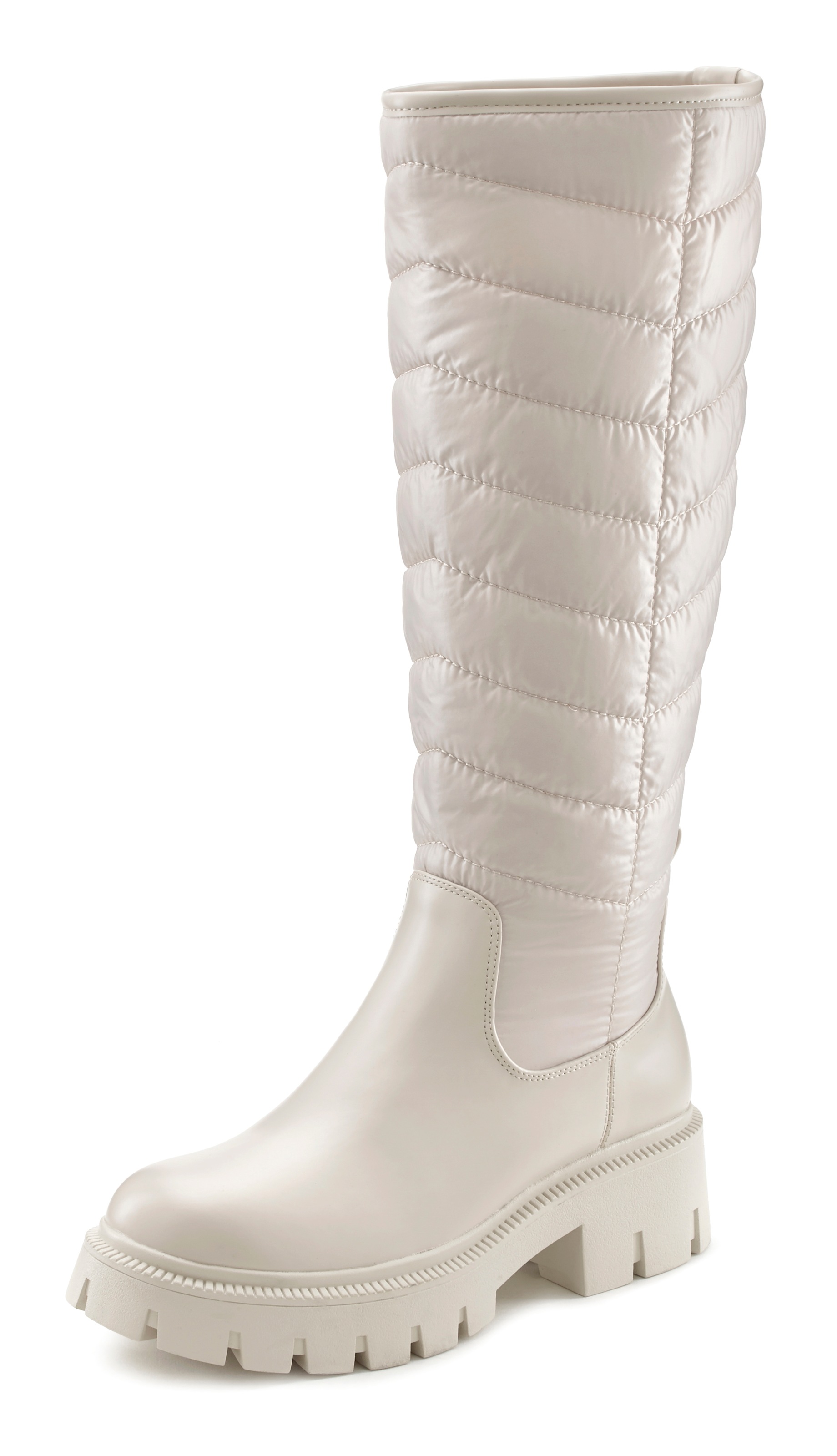 Image of LASCANA Winterstiefel, mit eleganter Raffung vegan bei Ackermann Versand Schweiz