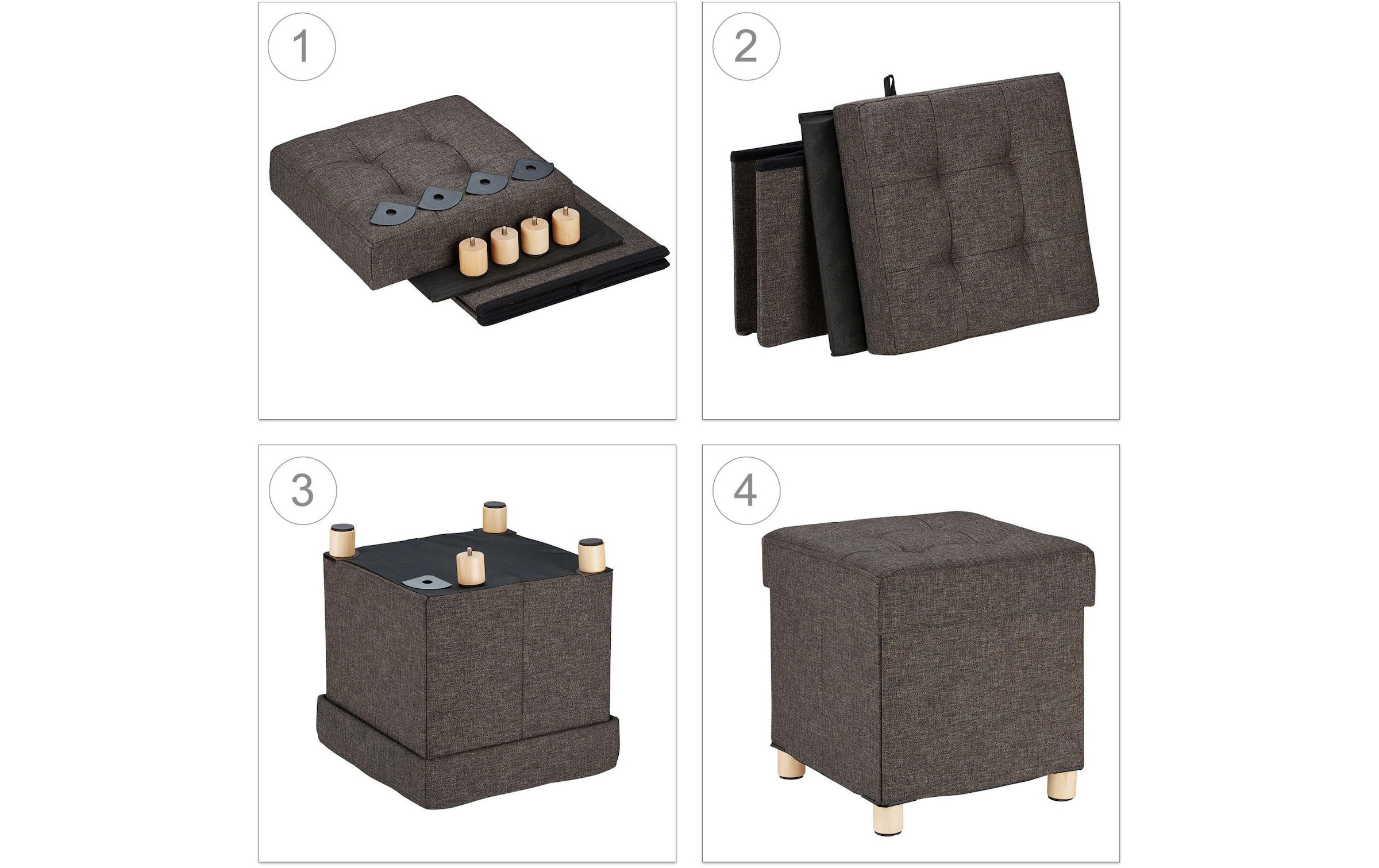 relaxdays Hocker