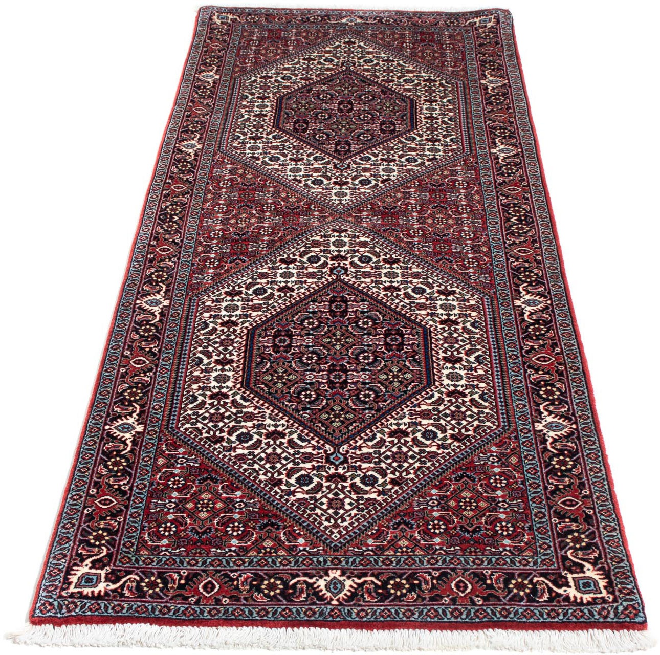 Image of morgenland Hochflor-Läufer »Bidjar Medaillon 217 x 73 cm«, rechteckig, 1 mm Höhe, Unikat mit Zertifikat bei Ackermann Versand Schweiz