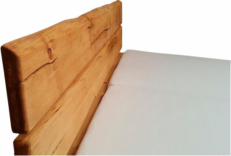 Home affaire Schlafzimmer-Set »Ultima, 3-tlg., Bettgestell & 2 Nachttische aus massivem Fichtenholz« Liegefläche 180x200cm, Belastbarkeit je Seite bis zu 200kg, 