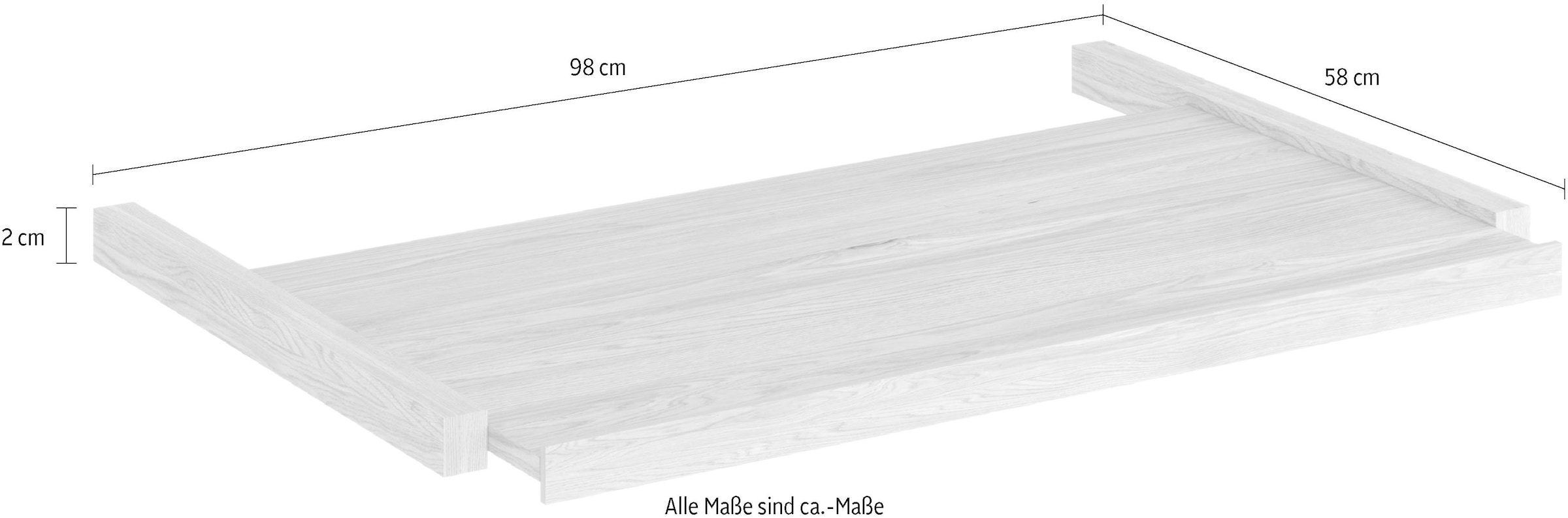 Image of Home affaire Einlegeboden "passend zu den Kleiderschränken Ambroise & Azelie" ausziehbar