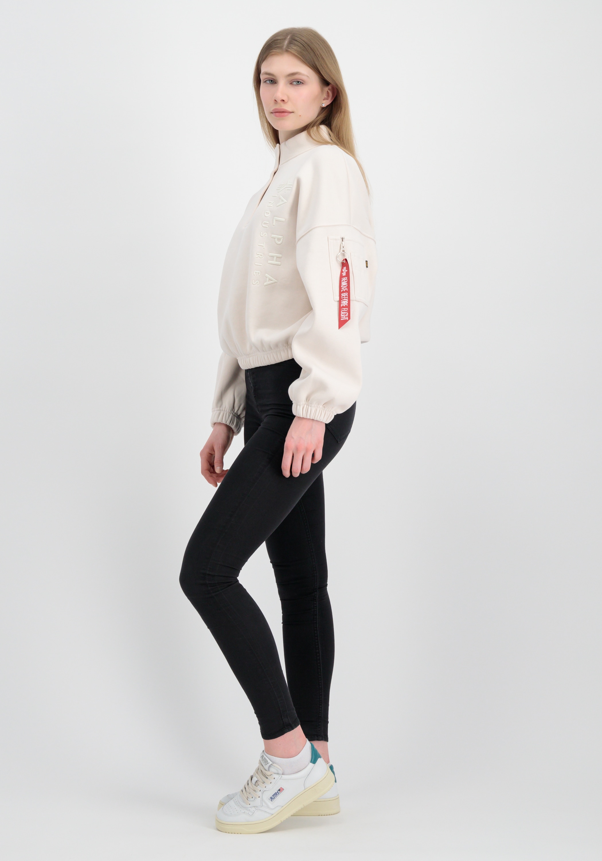 Alpha Industries Sweater »Alpha Industries Women - Sweatshirts EMB HC OS Sweater Women«