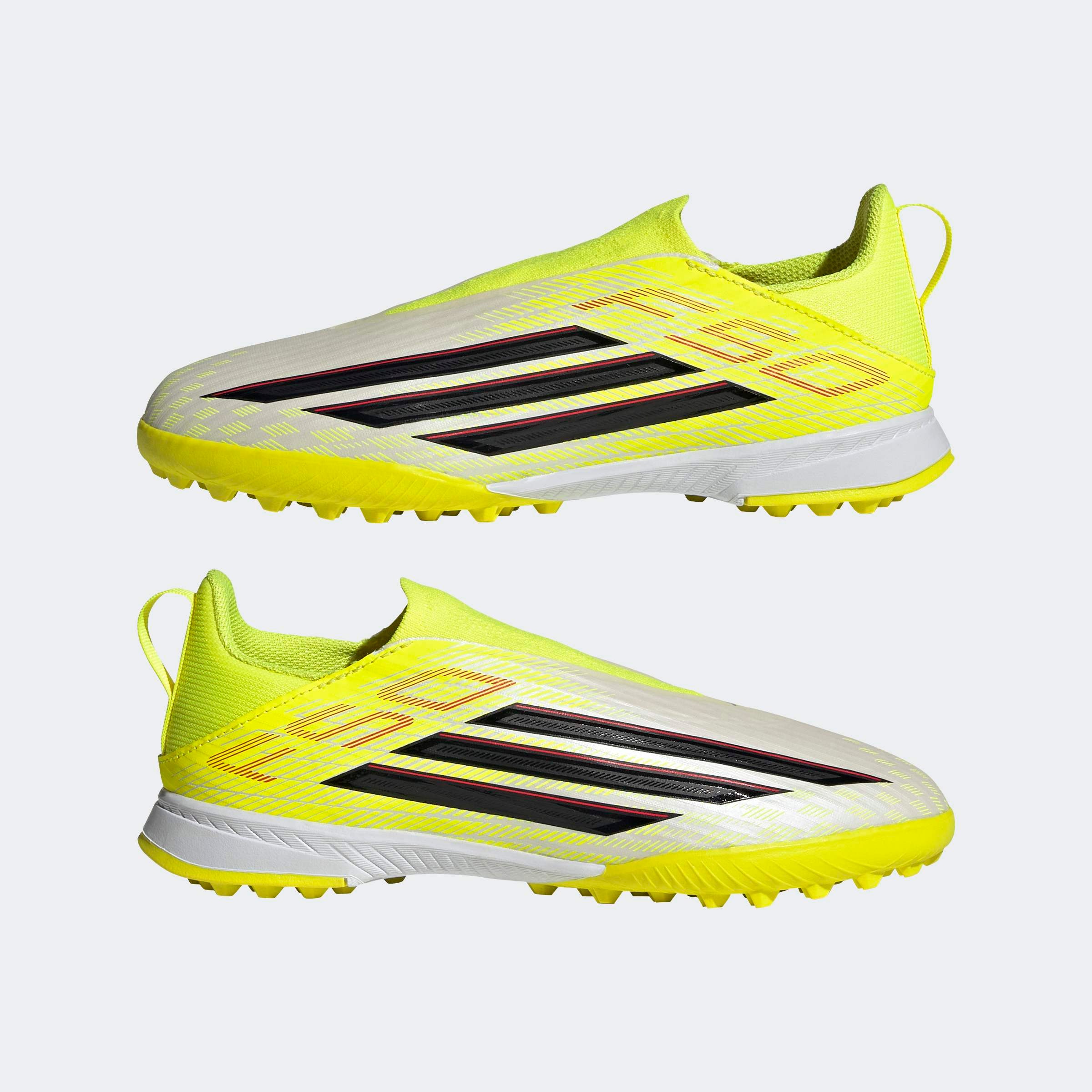 adidas Performance Chaussure de football »F50 LEAGUE LACELESS TURF KIDS«  für Kunstrasen, Hart- und Aschenplätze, für Kinder & Jugendliche
