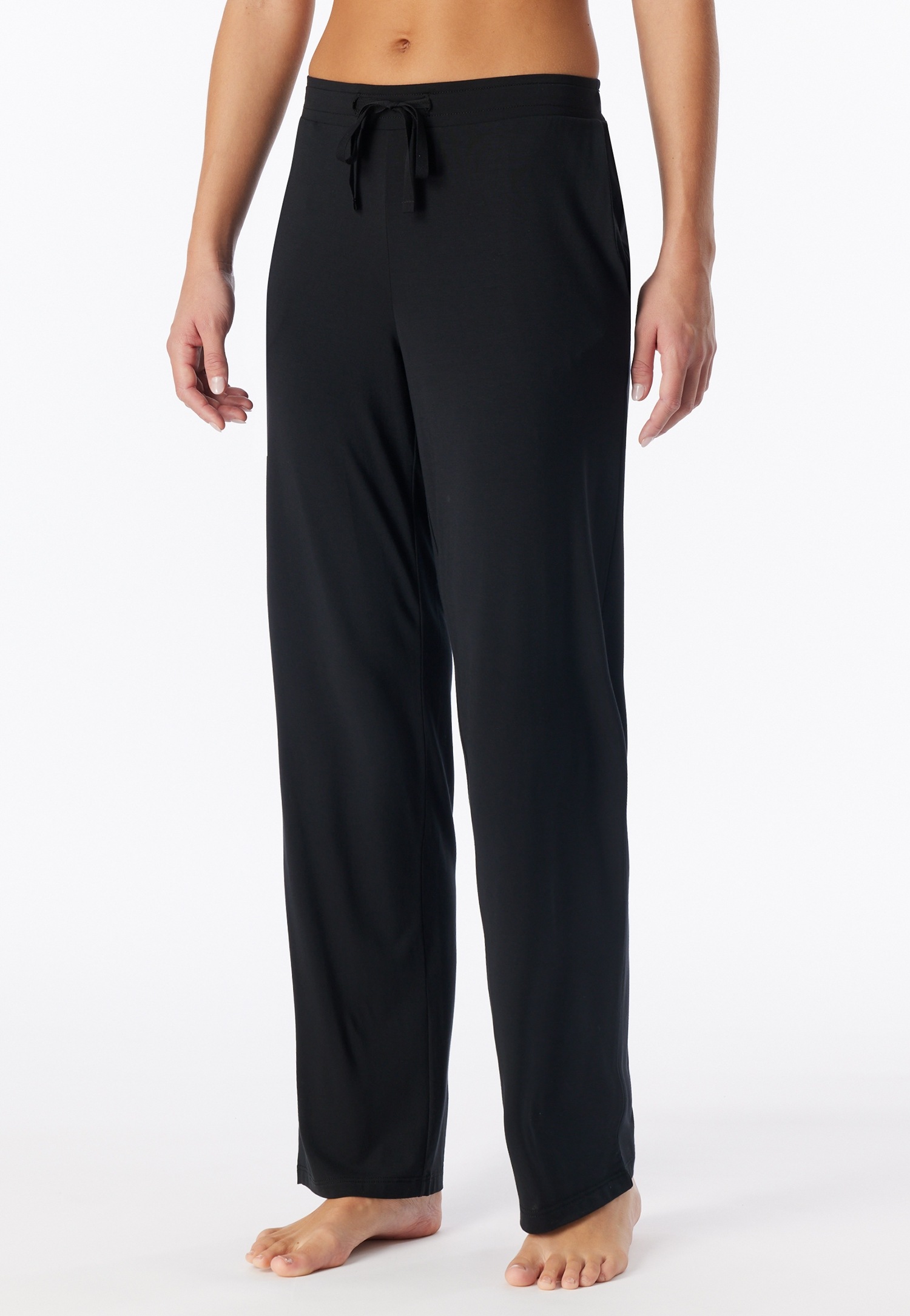 Schiesser Pantalon de pyjama »Mix + Relax«  qualité single jersey, ceinture élastique, cordon de serrage