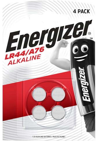Energizer Batterie »4er Pack Alkali Mangan LR44 / A76 4 Stück«, 1,5 V, (4 St.) kaufen