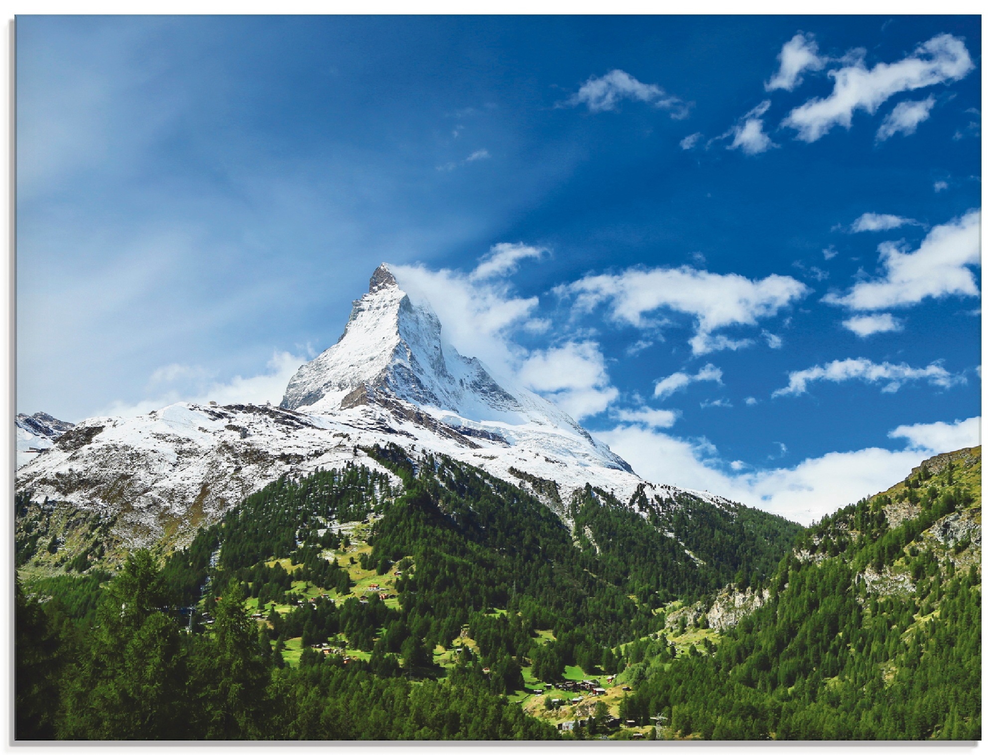 Image of Artland Glasbild »Matterhorn«, Berge, (1 St.) bei Ackermann Versand Schweiz