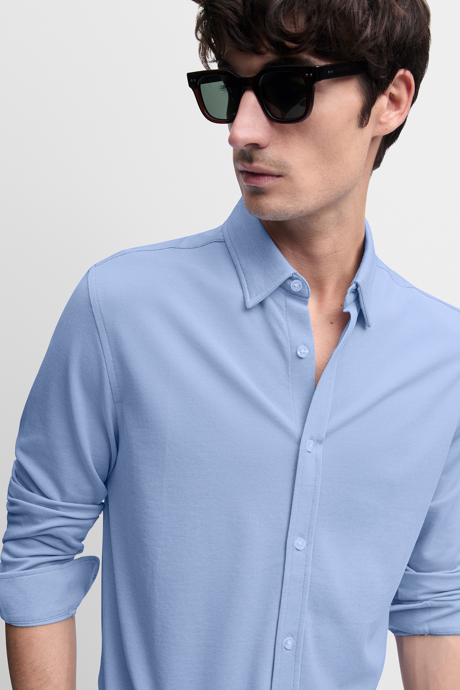 Cinque Chemise d'affaires »CIRONI« bügelfreie Piquet Qualität, Leisure-Fit