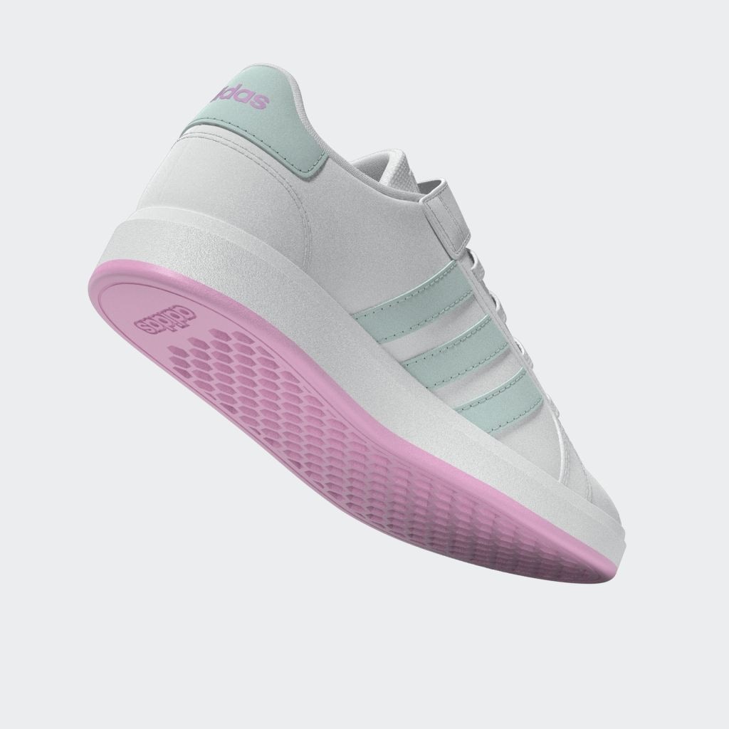 adidas Sportswear Klettschuh »GRAND COURT 2.0 KIDS«, Design auf den Spuren des adidas Superstar