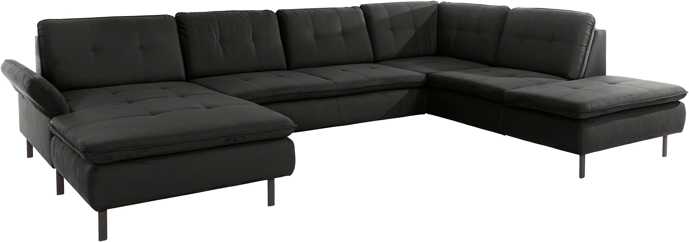 INOSIGN Wohnlandschaft »Birkholm U-Form« Armlehnverstellung, auch in Easy Clean Bezug - mit Wasser zu reinigen