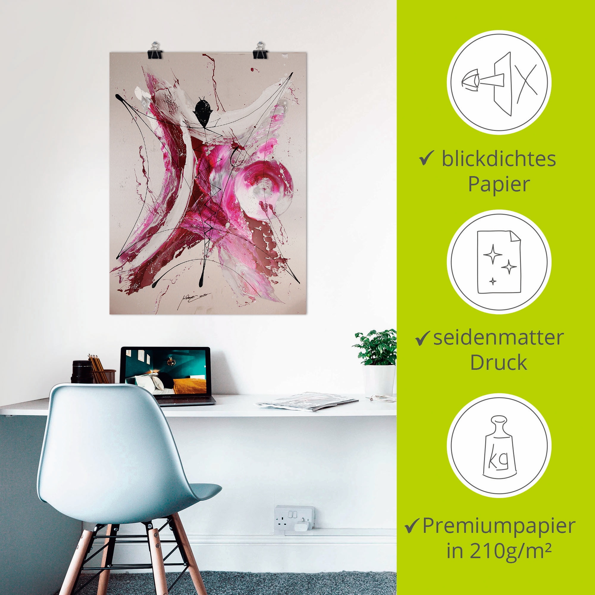 Artland Poster »Mephisto I« 1 cuis tlg. ohne Rahmen