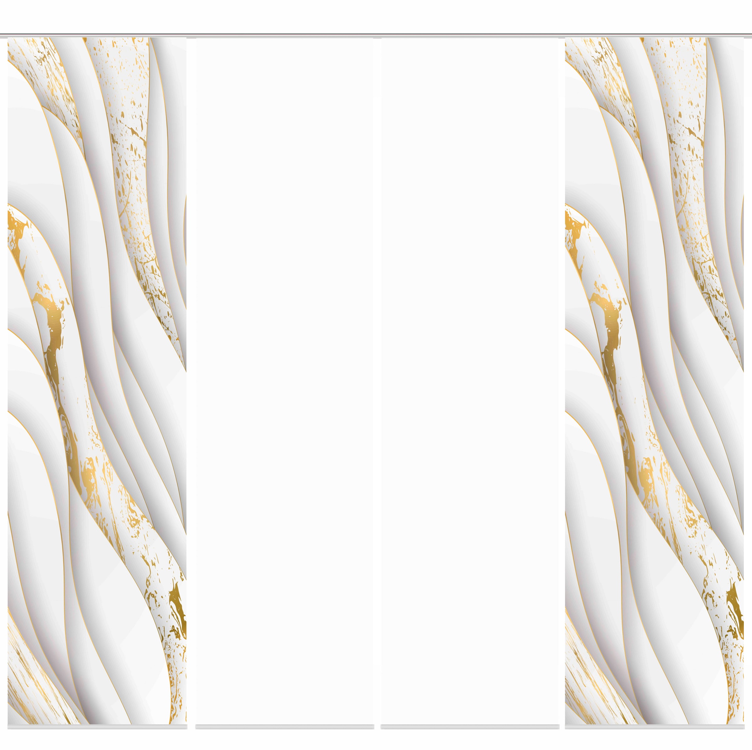 Image of HOME WOHNIDEEN Schiebegardine »GULDO«, (4 St.), Schiebevorhang Digi 4er Set GULDO bei Ackermann Versand Schweiz