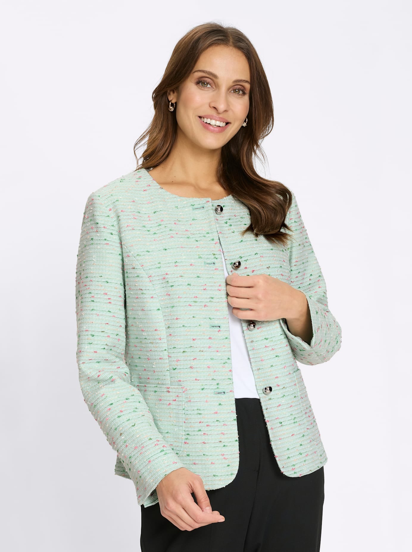 Lady Veste blazer »Bouclé-Blazer«