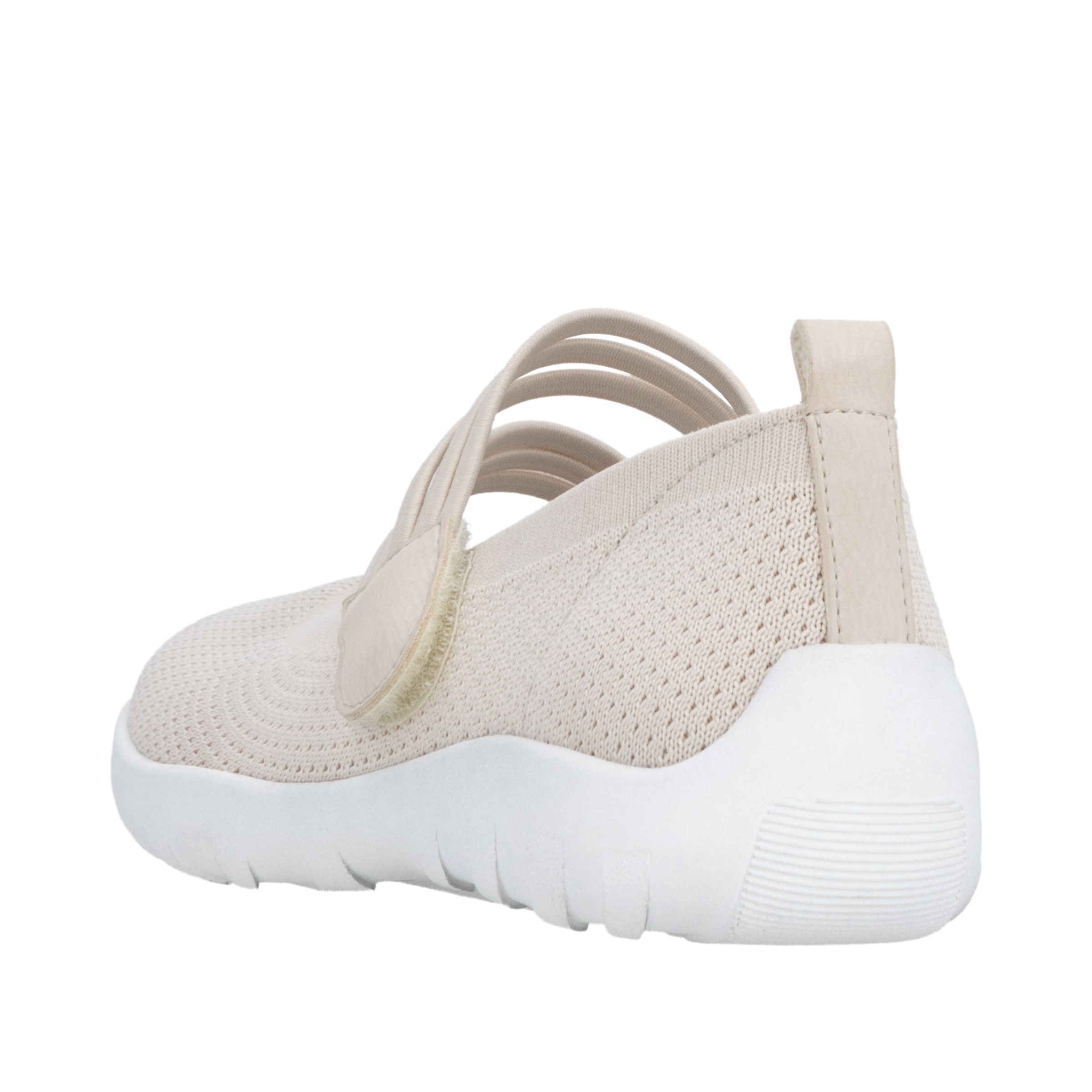 Remonte Riemchenballerina  Slipper, Schlupfschuh, Sommerschuh, Klettschuh mit Softfussbett