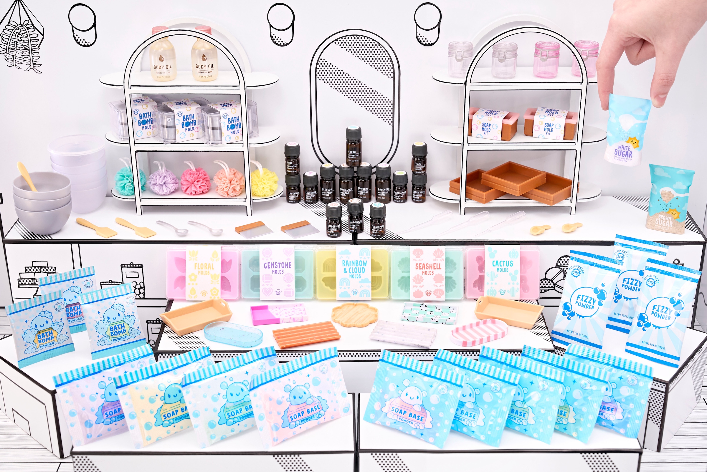 MGA ENTERTAINMENT Kreativset »MGA's Miniverse - Make It Mini Spa«