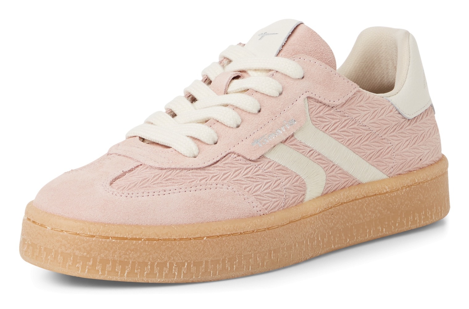 Image of Tamaris Plateausneaker Freizeitschuh, Halbschuh, Schnürschuh im Retro-Look