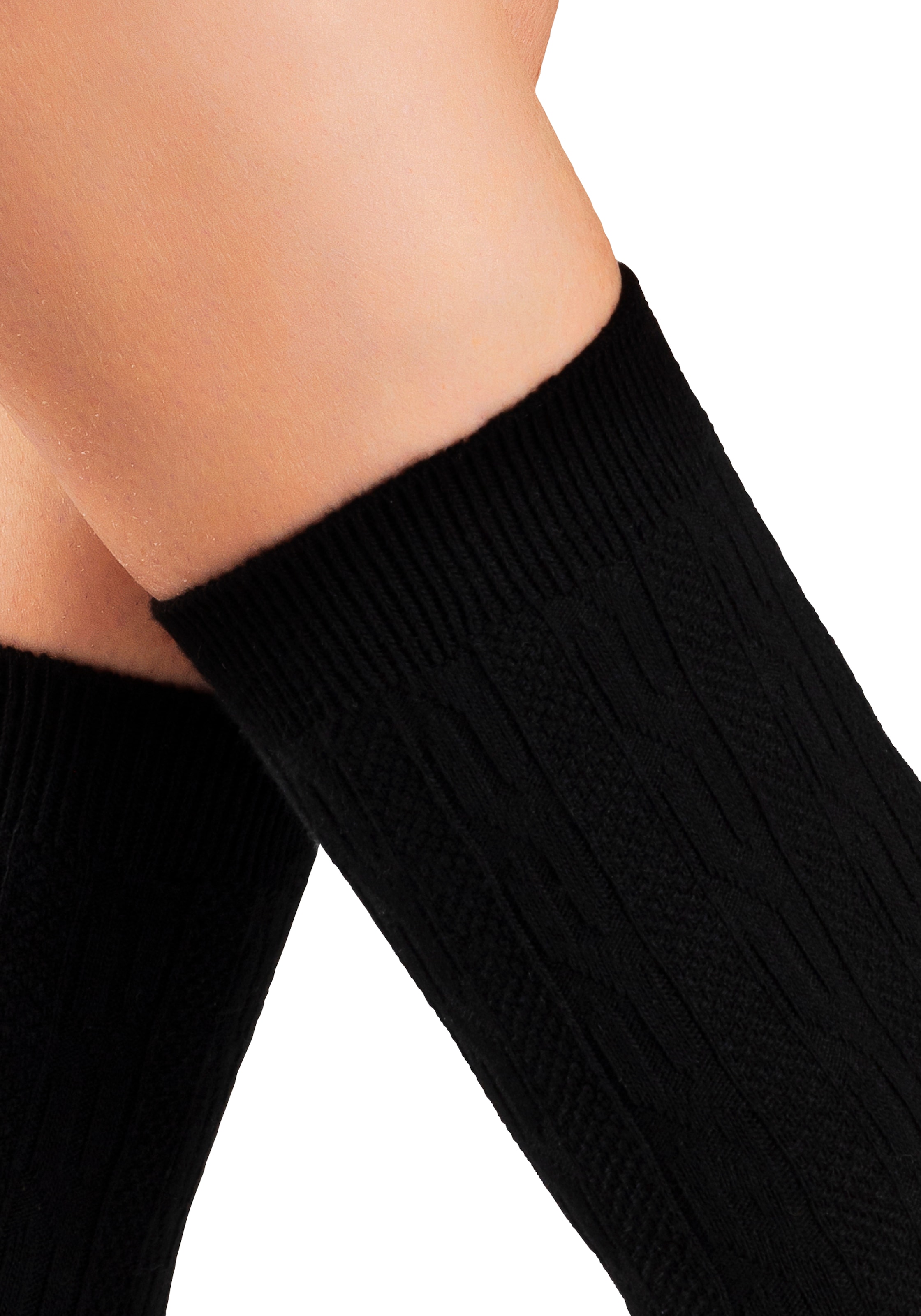 Lavana Basicsocken Packung, 5 Paar tlg. mit klassischem Zopfmuster