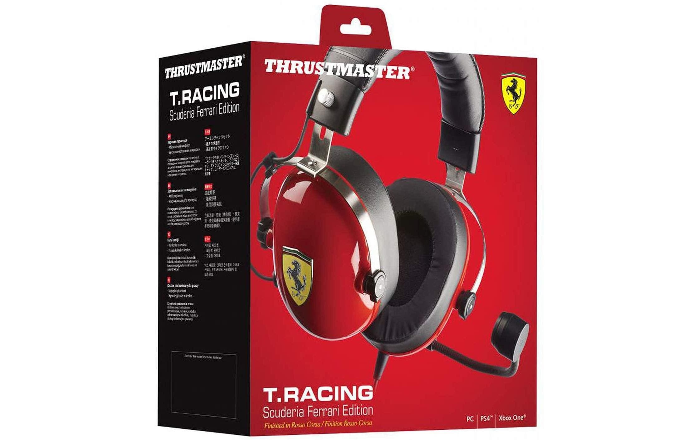 Thrustmaster Gaming-Headset »Scuderia Ferrari Edition Rot«