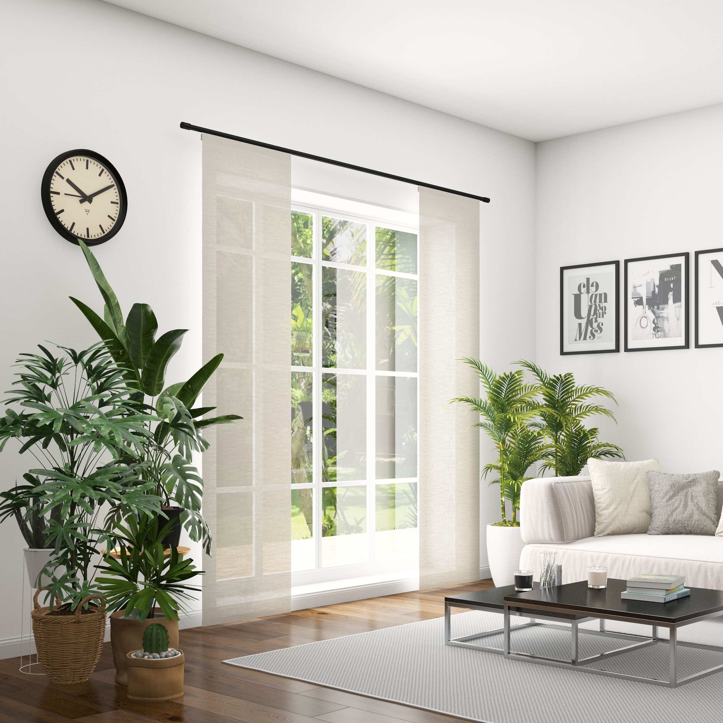 Neutex for you! Rideau coulissant »Allure« Support de panneau 1 cuis tlg. Breite: 60 cm, nach Mass