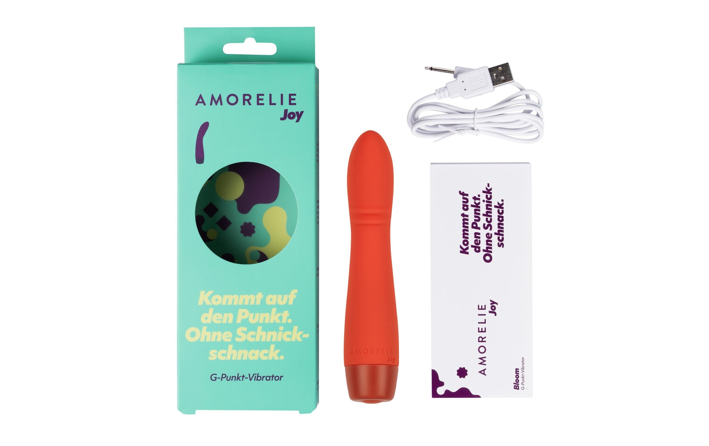 AMORELIE G-Punkt-Vibrator »G-Punkt- «Bloom» Kirsche«