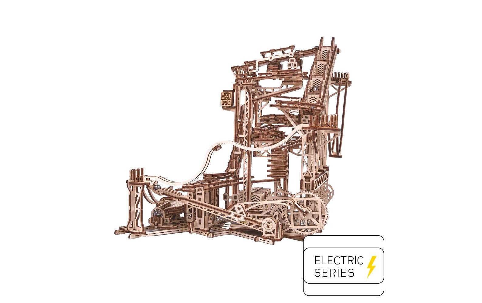   Spielbausteine »WoodTrick Spiral Kugelbahn«