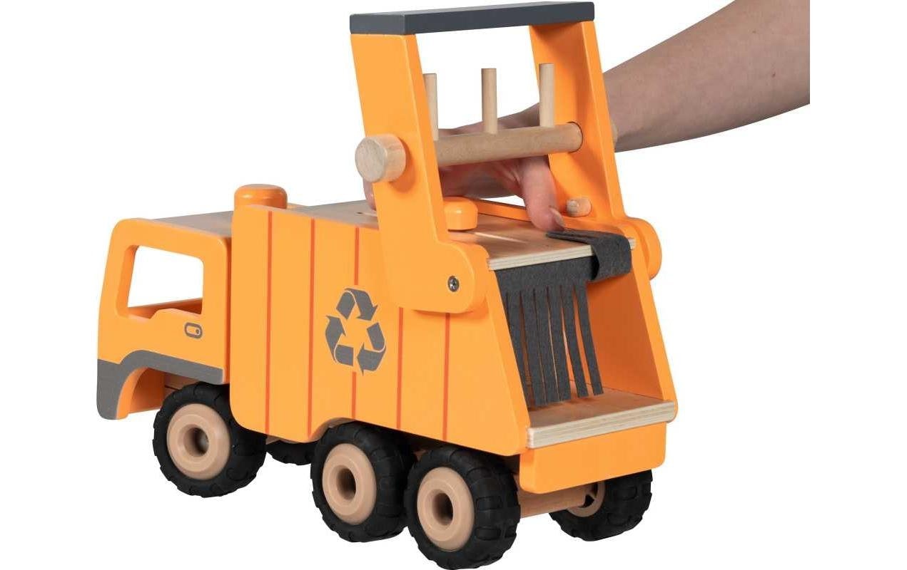 goki Spielzeug-Müllwagen »Grosser Eco mit 2 Mülltonnen«