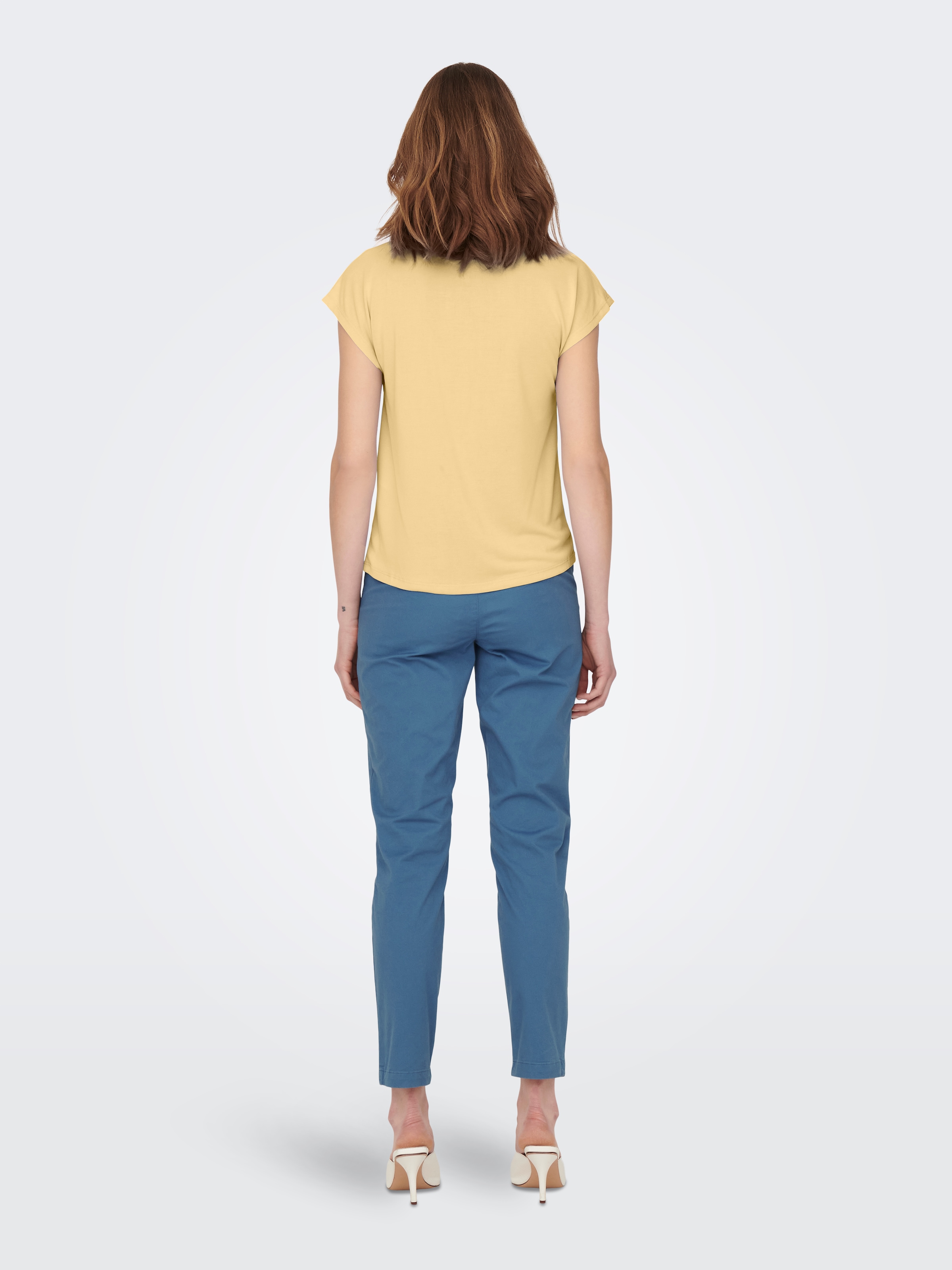 ONLY T-shirt en V »ONLFREE S/S MOD.V-NECK TOP JRS NOOS«