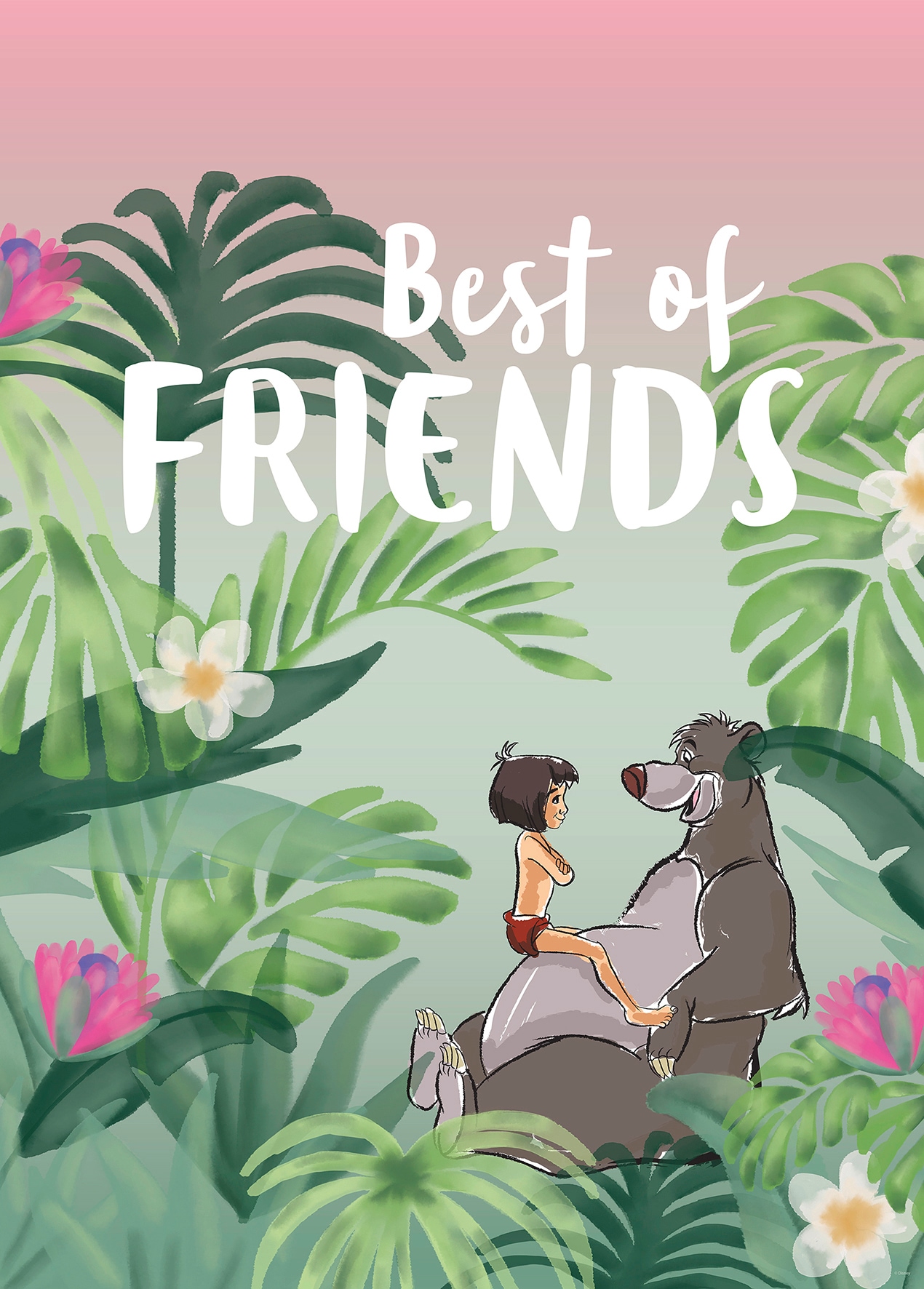 Komar Poster »Jungle Book Best of Friends«, Disney, (1 St.), Kinderzimmer, Schlafzimmer, Wohnzimmer