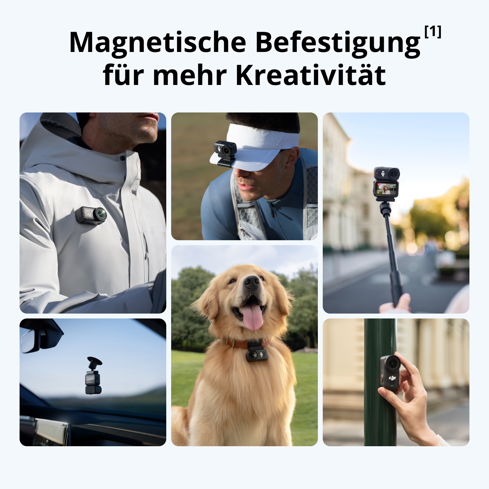 DJI Caméscope »DJI Osmo Nano Standard Combo (128GB)« 4K Ultra HD