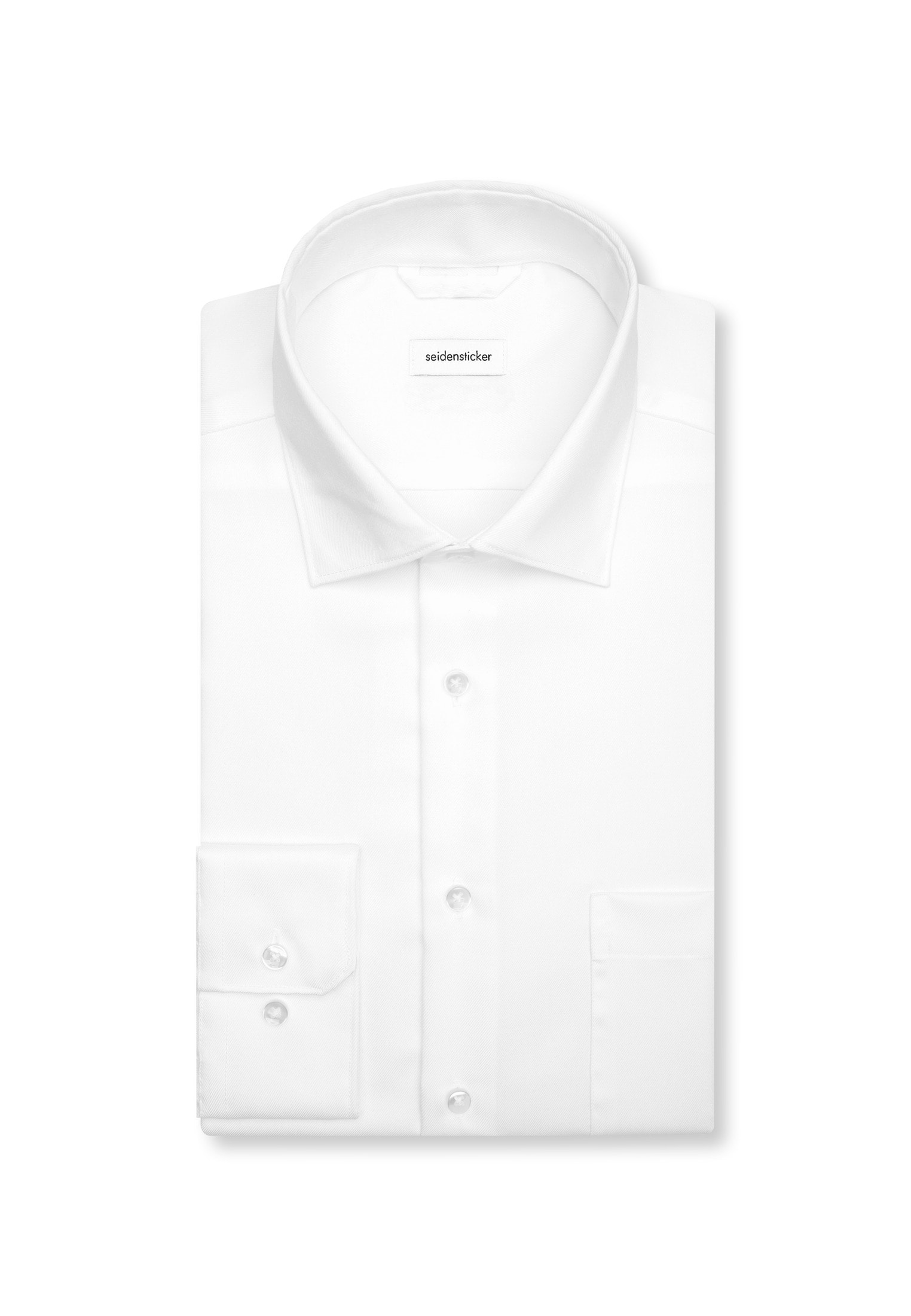 seidensticker Chemise d'affaires »Schwarze Rose« Comfort 1/1 Kentkragen Uni