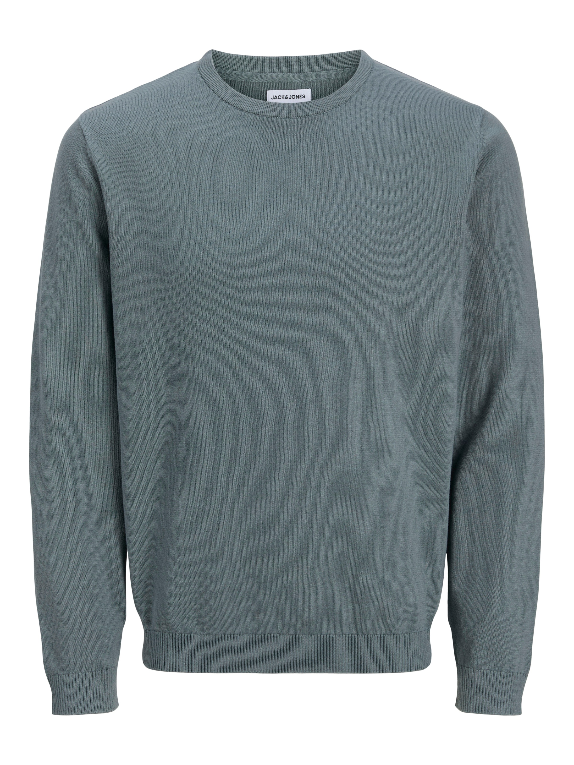 Jack & Jones Rundhalspullover »JJEBASIC KNIT CREW NECK NOOS«