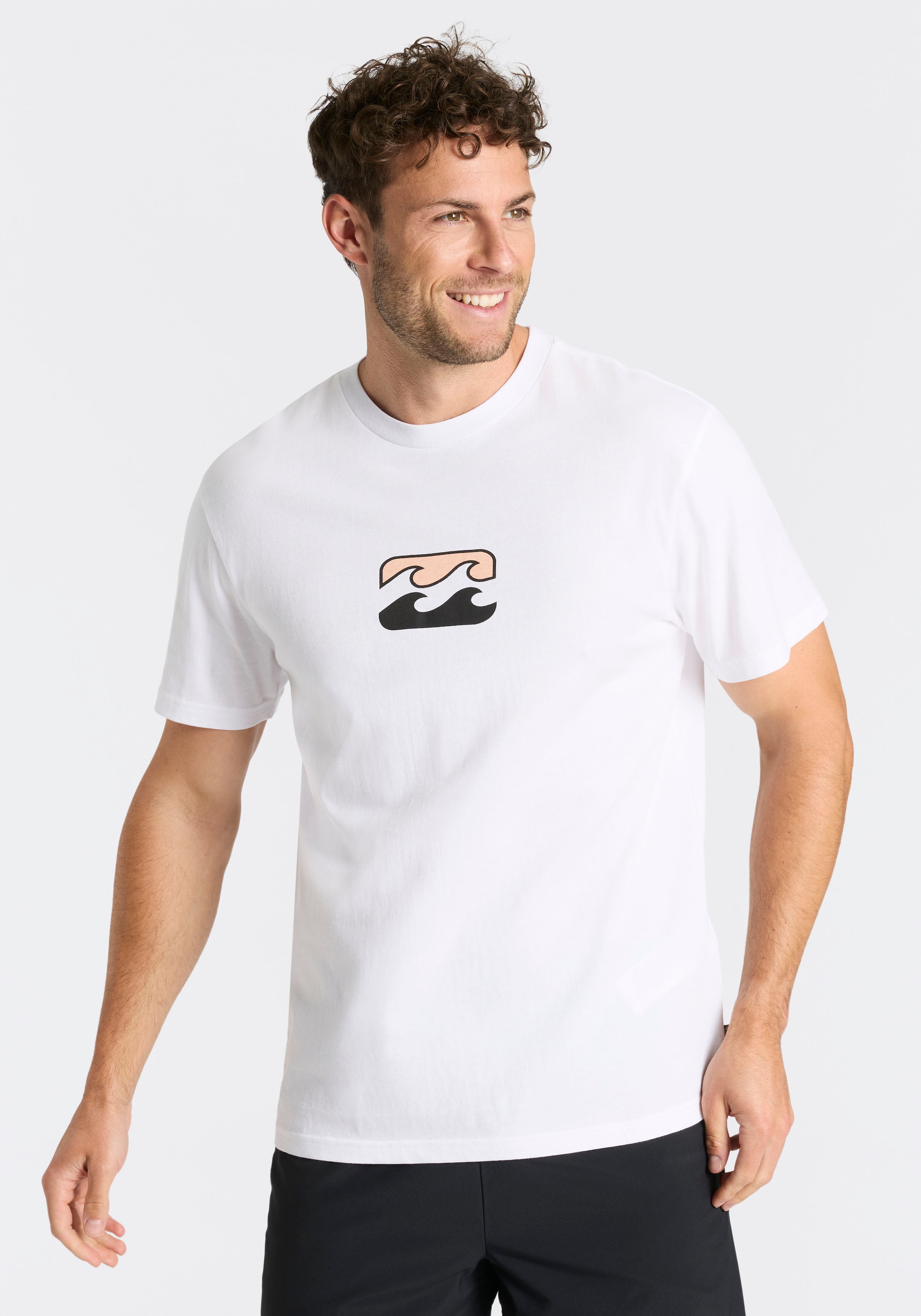 Billabong T-Shirt »ROTOR ICON DOUBLEPACK« 2 Doppelpack, mit 2 T-Shirts, Kurzarm, aus Baumwoll-Jersey