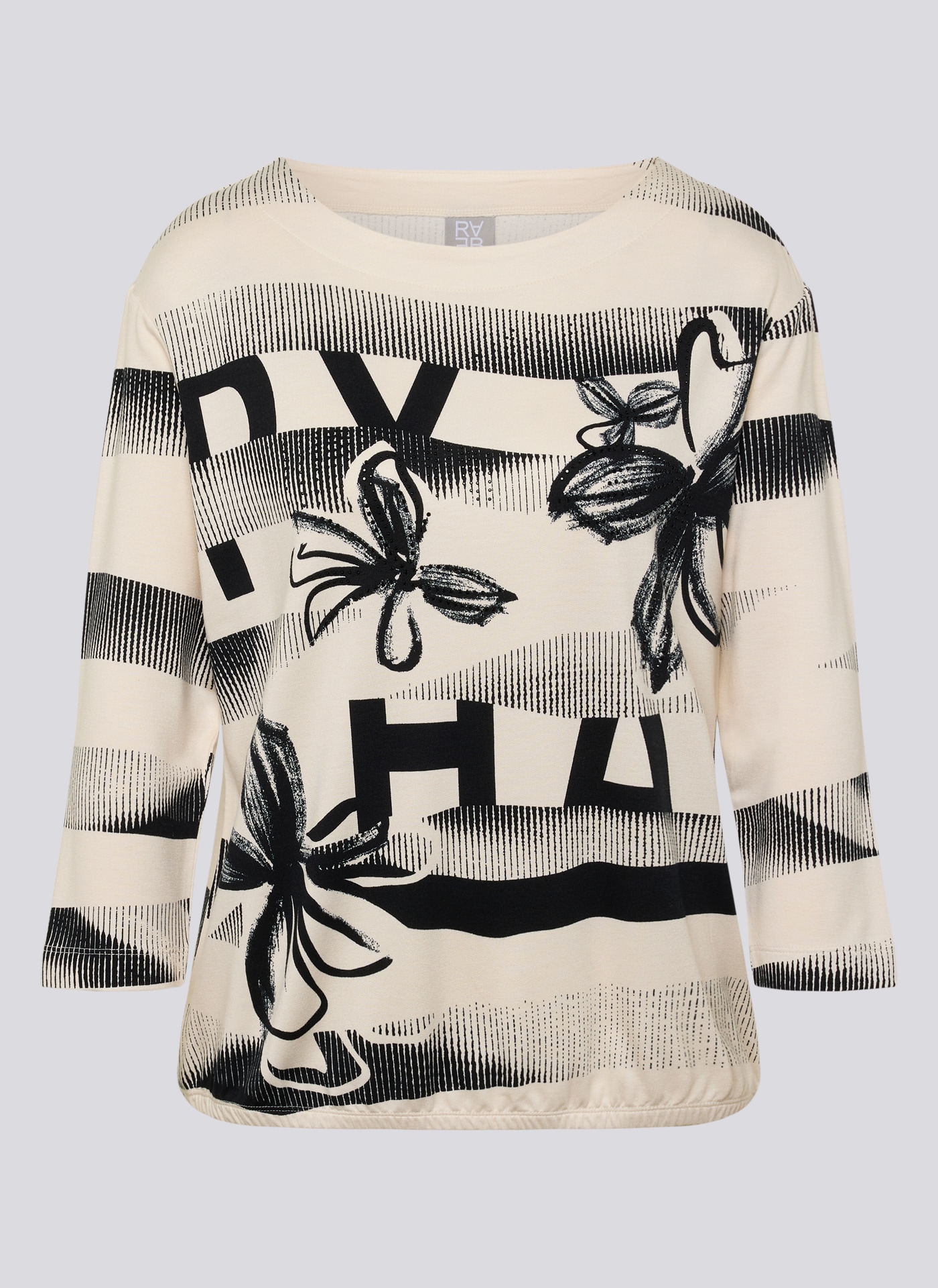 Rabe 3/4-Arm-Shirt mit All-Over Print