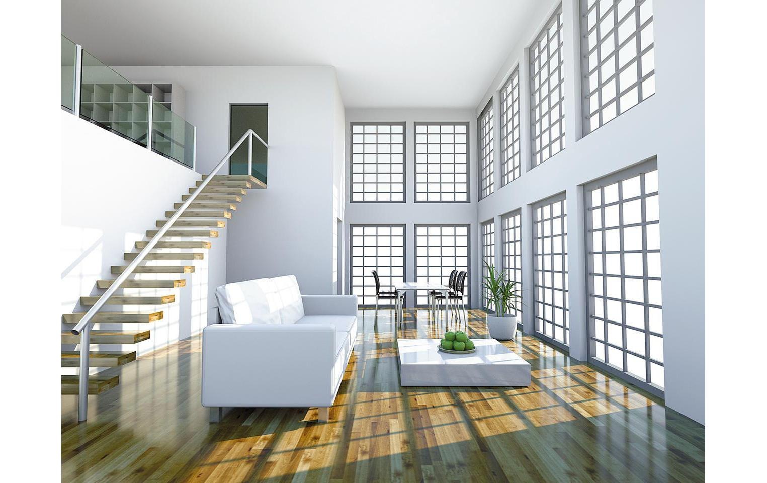 d-c-fix Fensterfolie »selbstklebend«, halbtransparent, mit Klebstoff haftend