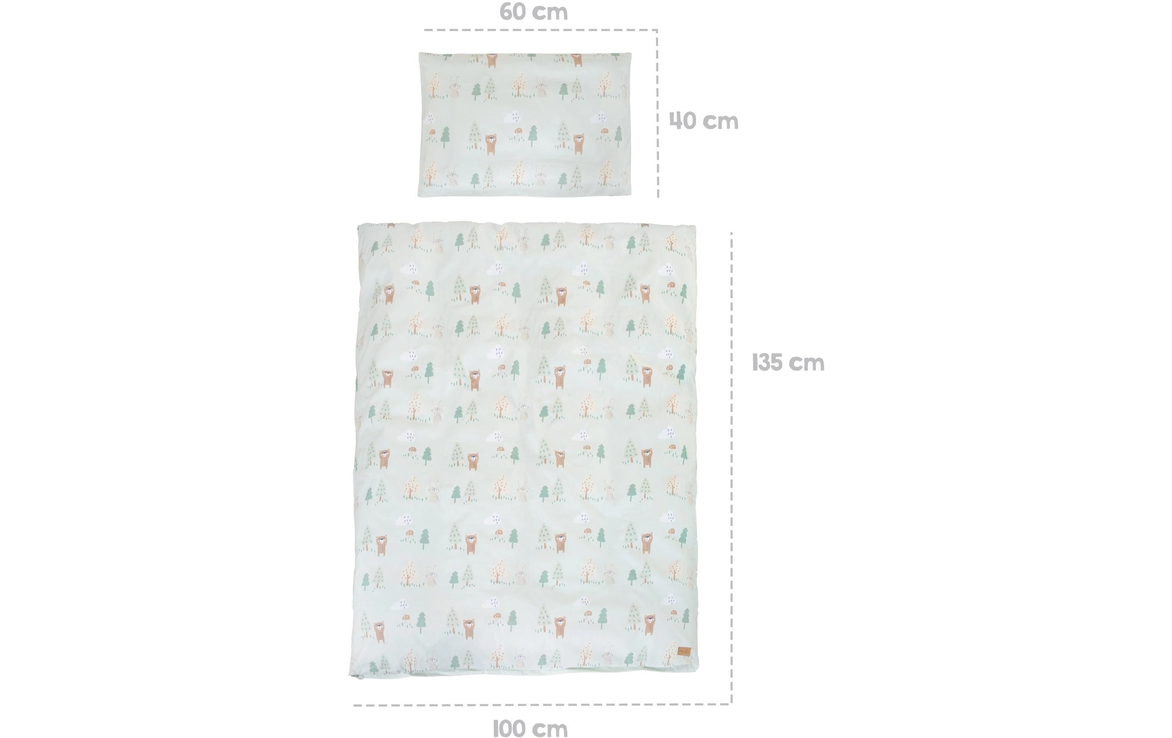 roba® Beistellbett »Room Bed, Woodland Buddies 60 x 120 cm«
