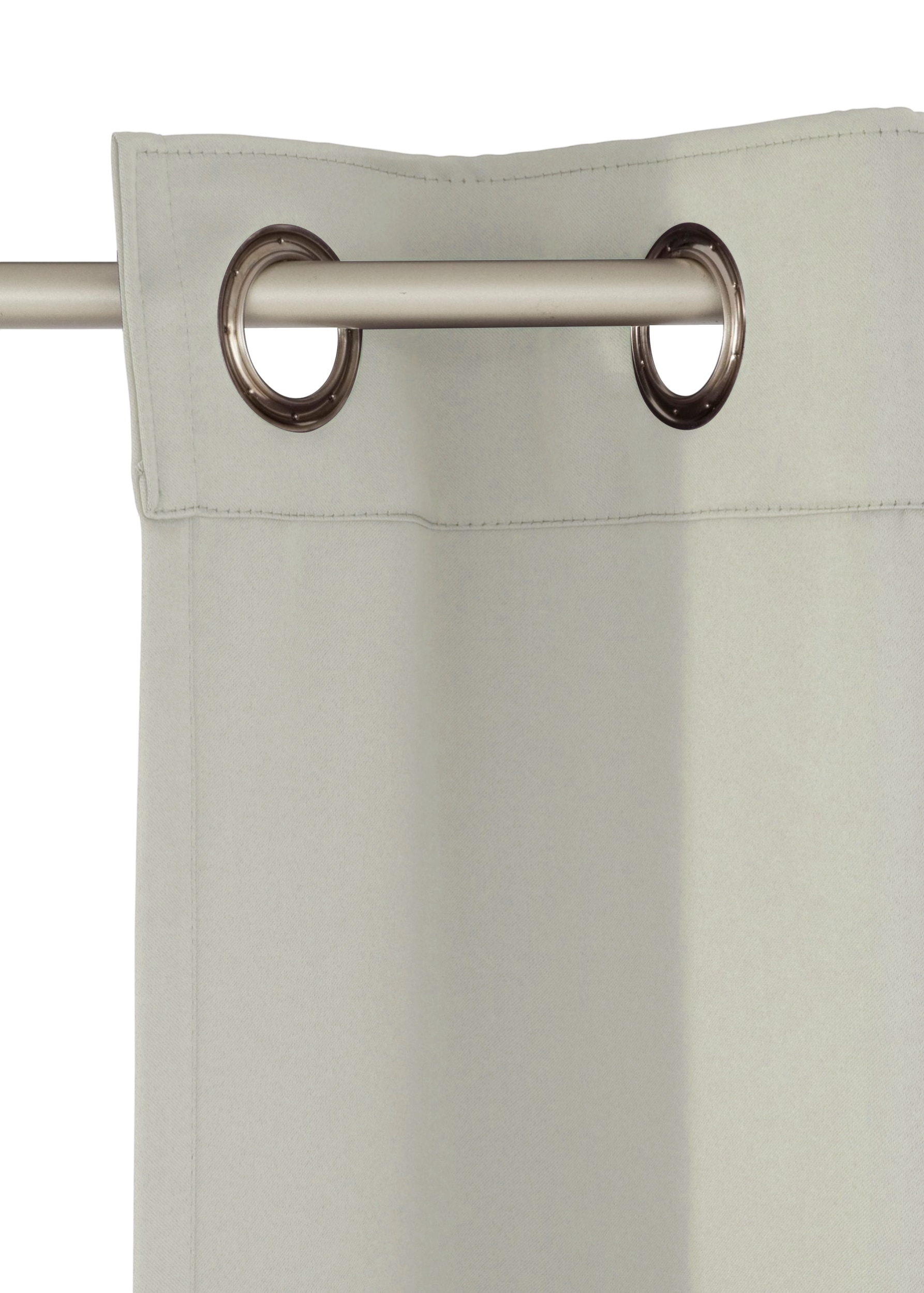 GOODproduct Verdunkelungsvorhang »Solana« Ösen 2 Stk. tlg. 2-er Set, Breite 140 cm, einfarbig