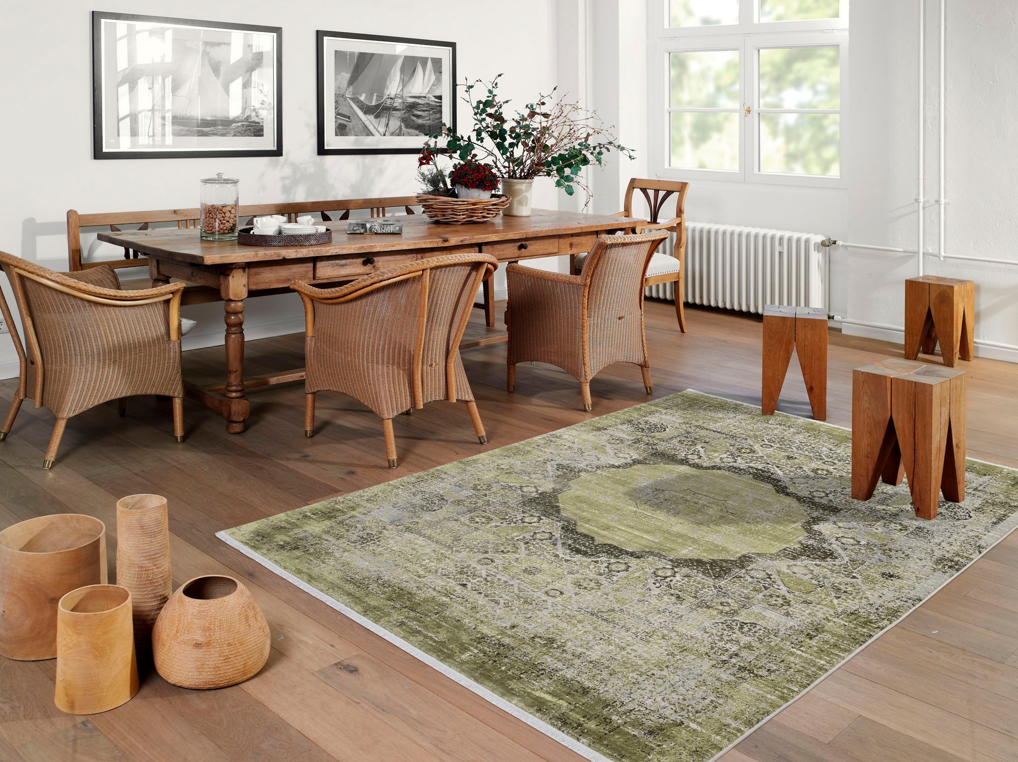 OCI DIE TEPPICHMARKE Teppich »COLOUR MEDI« rechteckig 8 mm Höhe