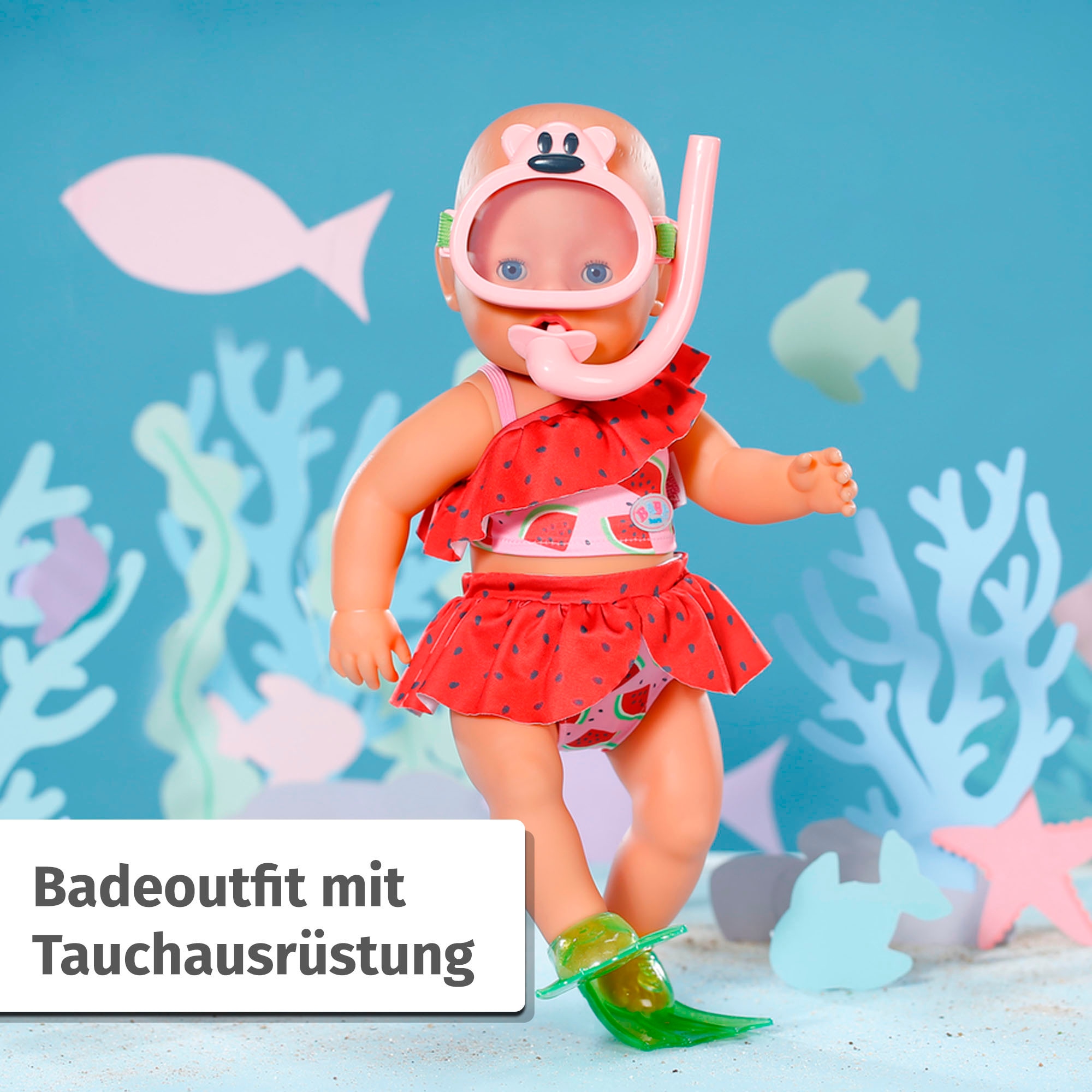 Baby Born Puppenkleidung »Tauchspass, 43 cm«