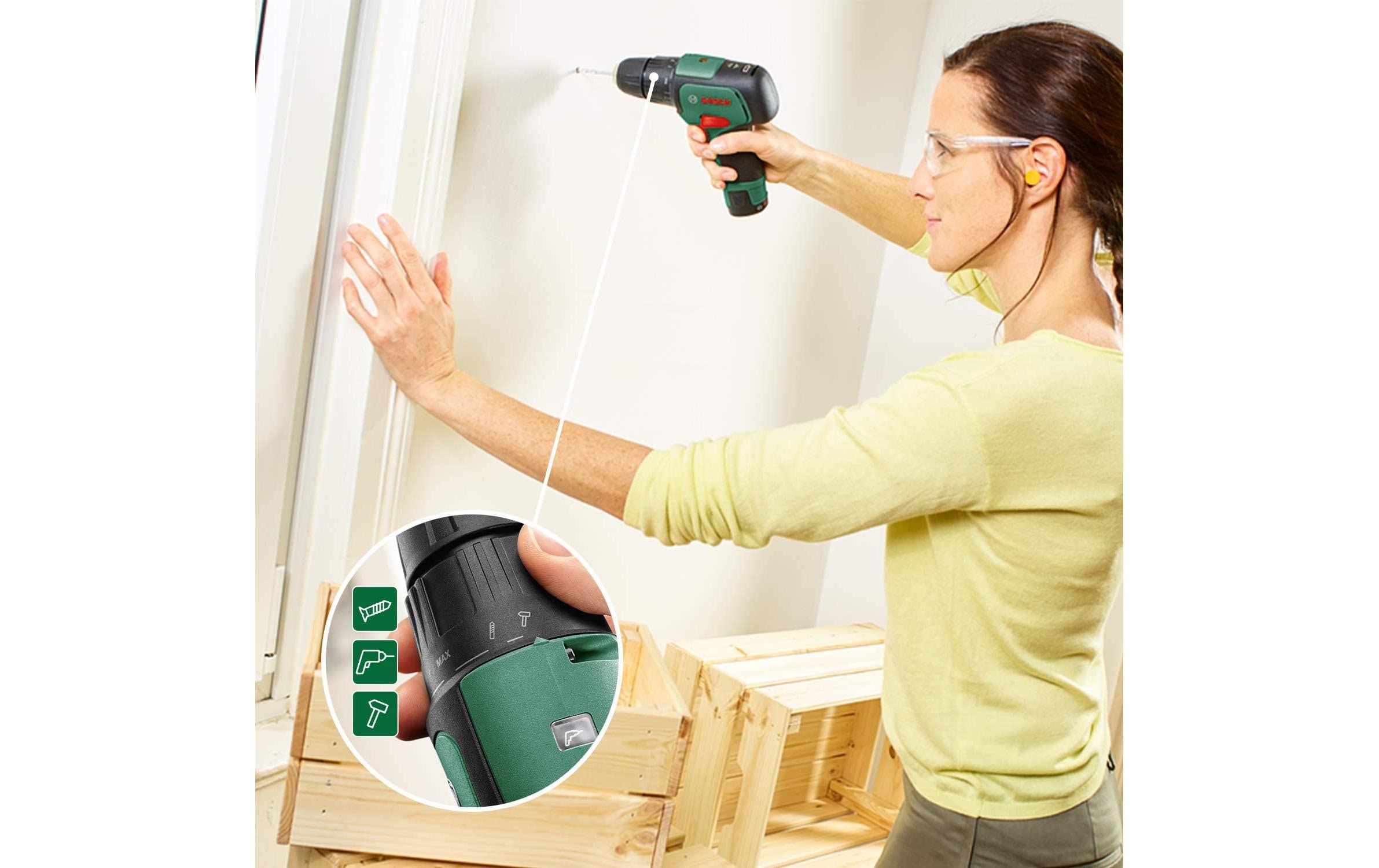 BOSCH Akku-Schlagschrauber »EasyImpact 12 Kit«
