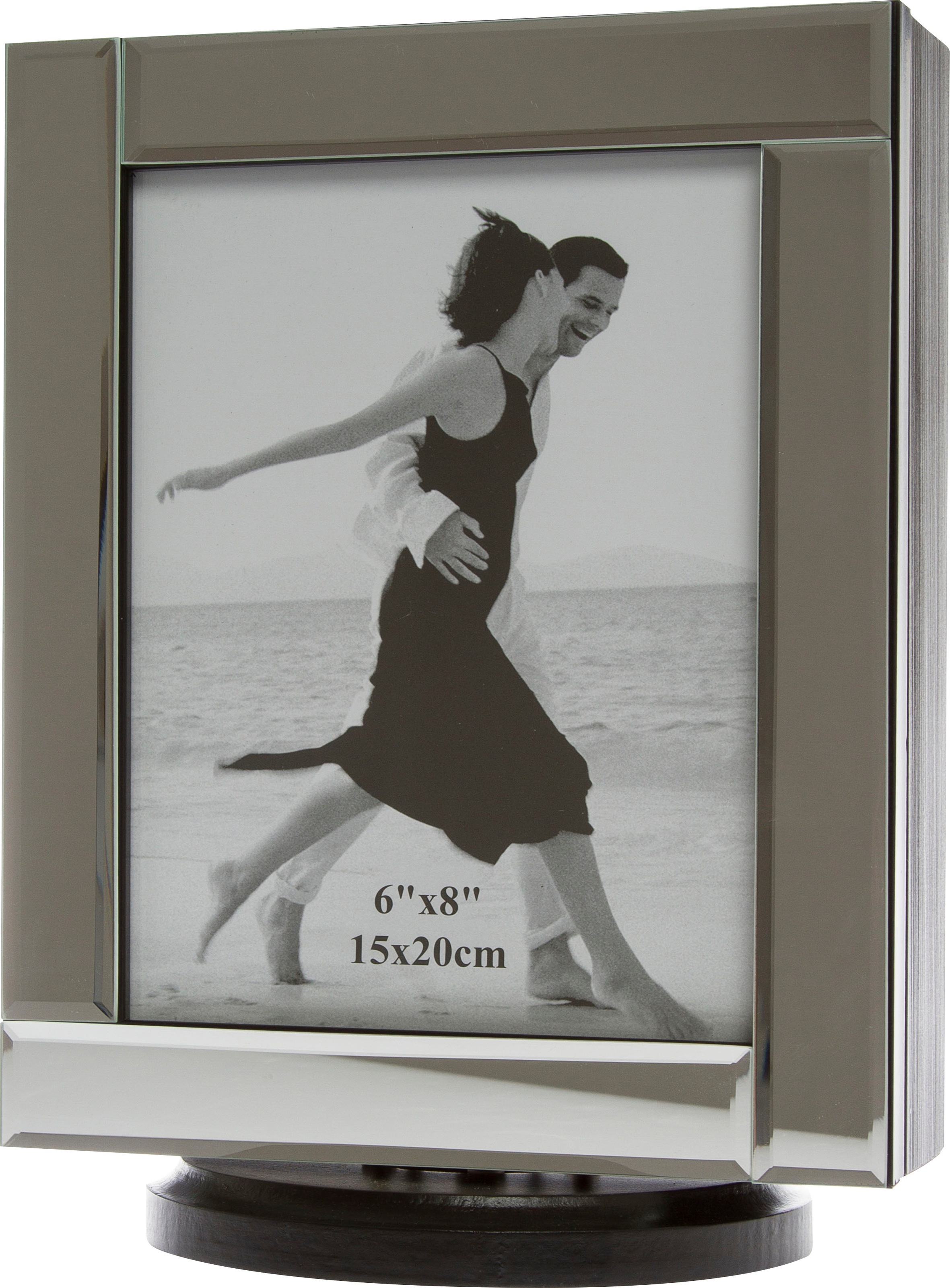 Image of Myflair Möbel & Accessoires Schmuckkasten »Marlo, schwarz«, drehbar, mit Bilderrahmen & Spiegel bei Ackermann Versand Schweiz