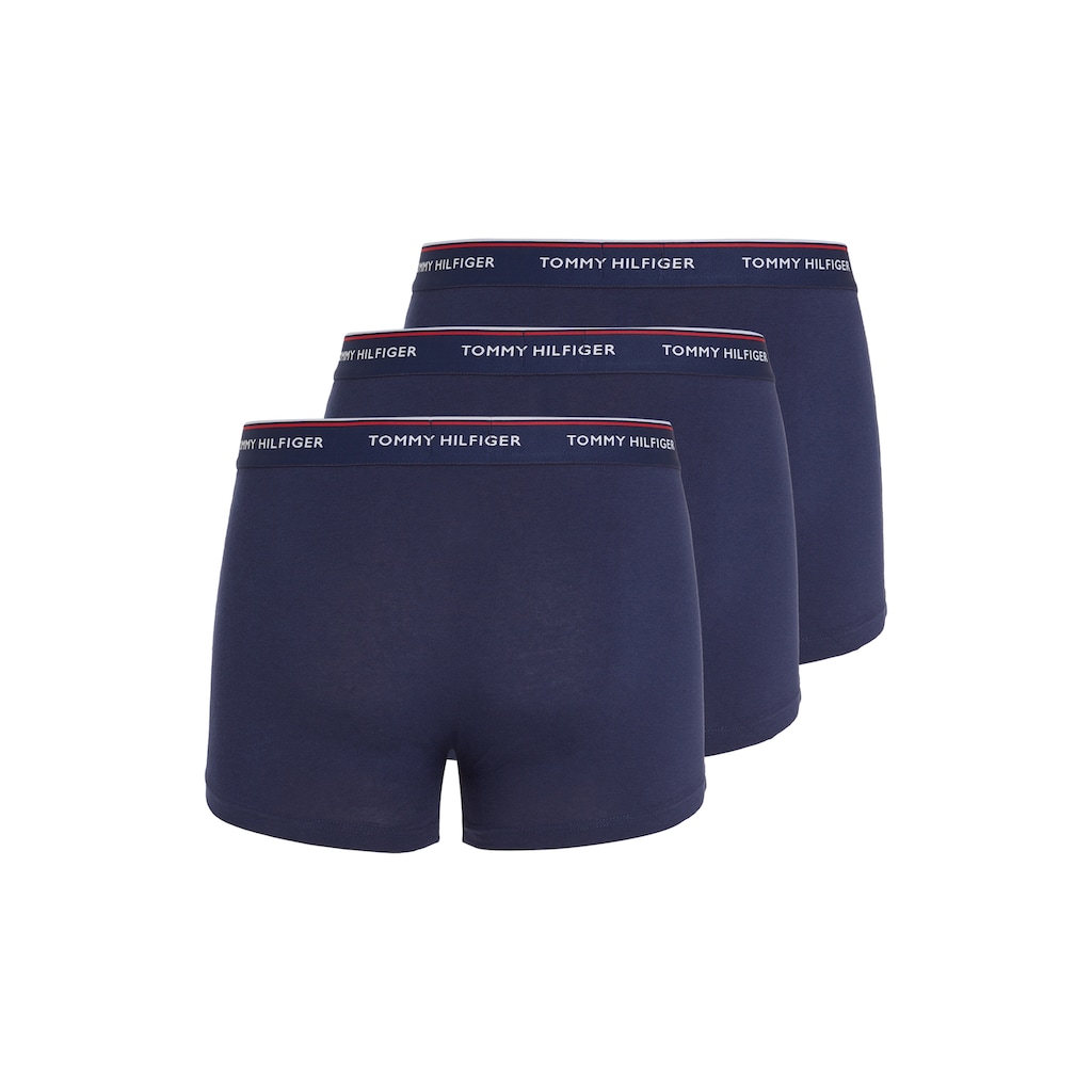 Tommy Hilfiger Underwear Boxer, (3 St.), mit Streifen und Logo-Schriftzug im Webbund