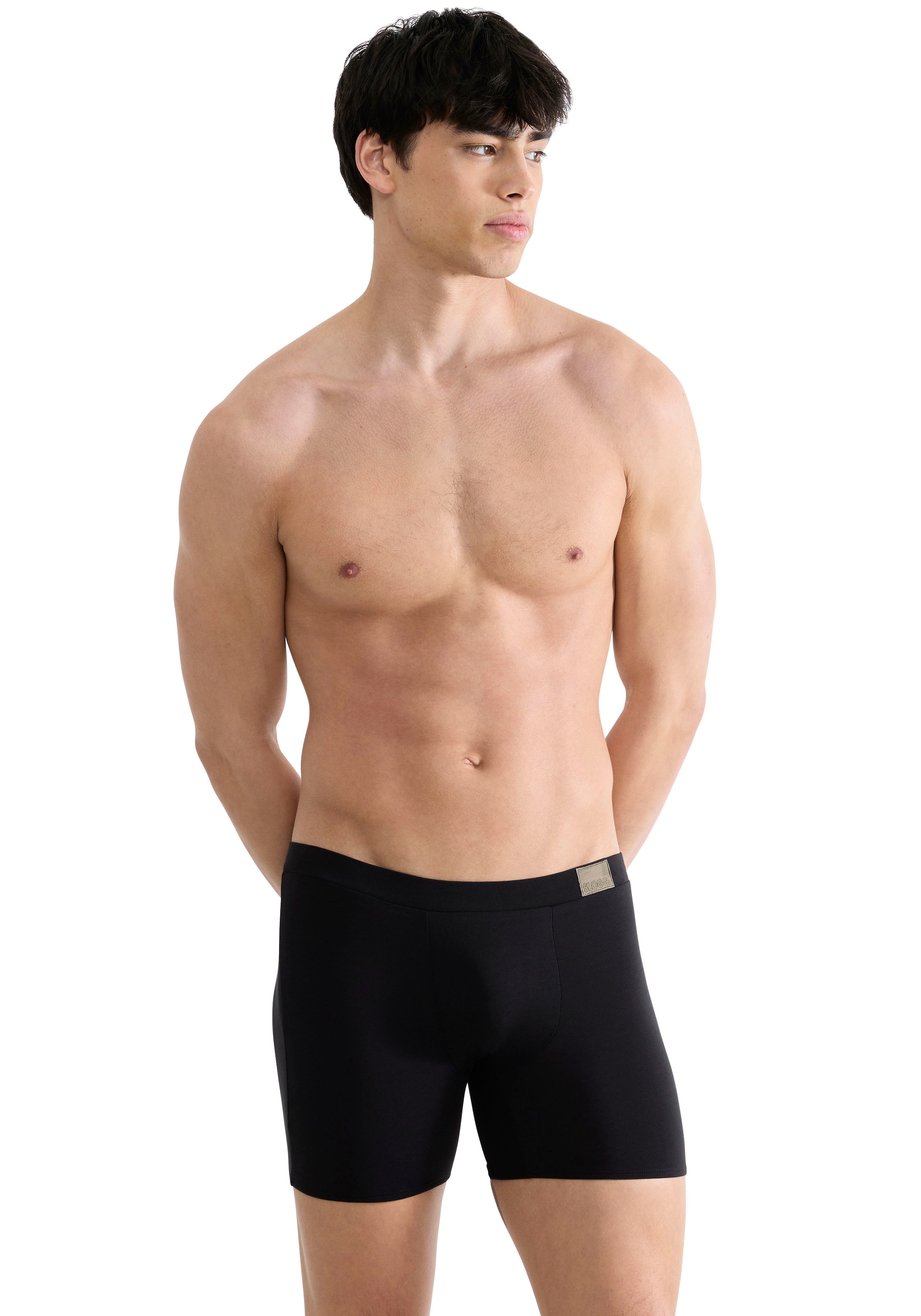 sloggi Boxers »Men GO Natural« 2er Pack, 2 tlg., mit langem Bein, eng anliegend. ohne Eingriff