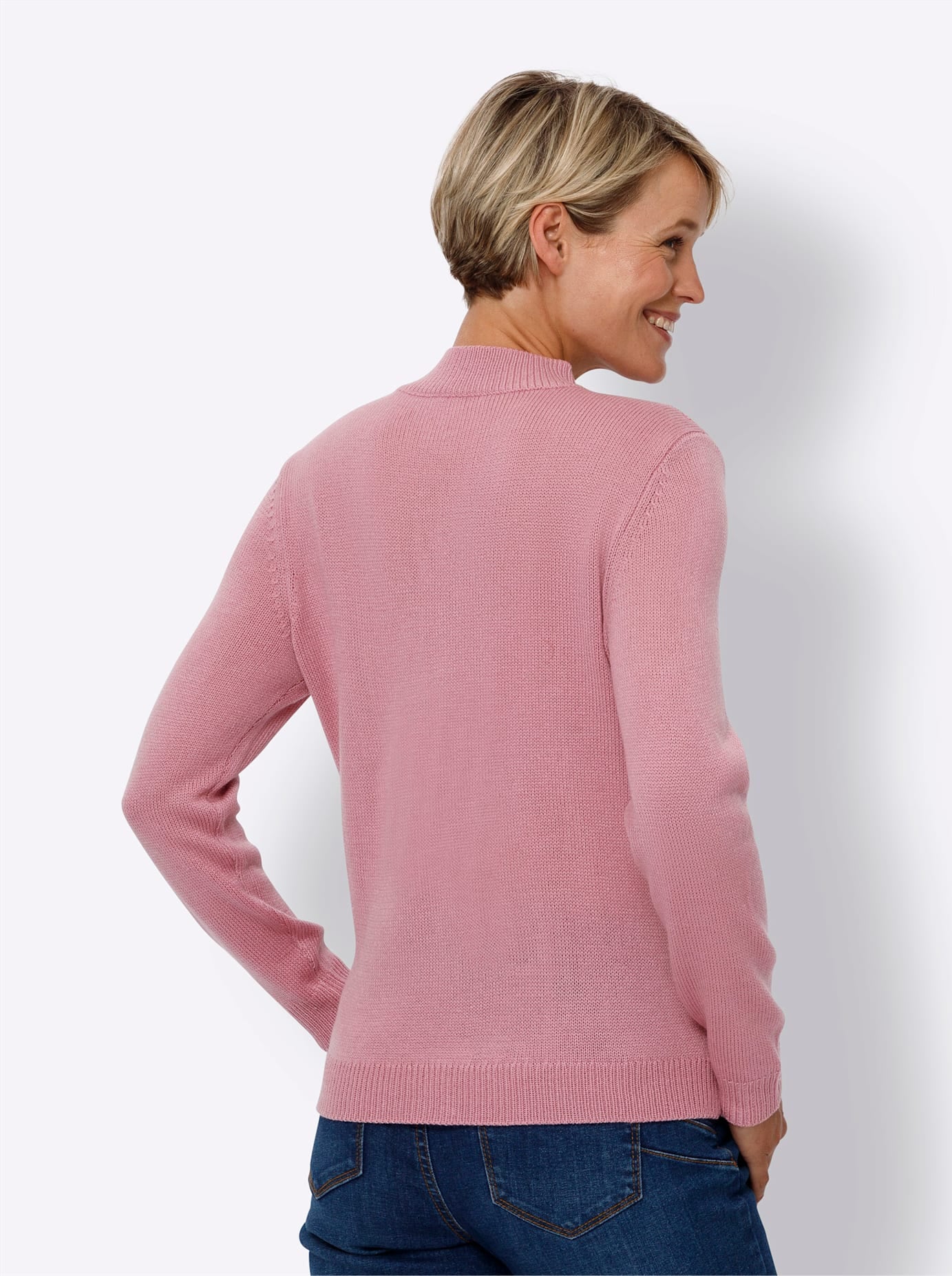 Classic Basics Pull en tricot »Stehkragen-Pullover«