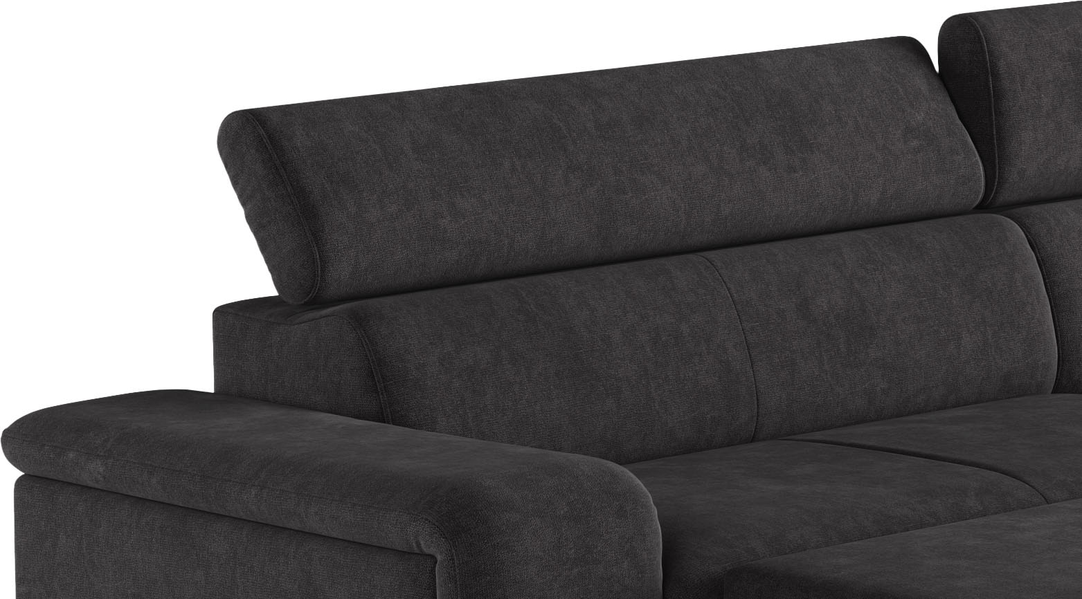 COTTA Paysage de salon »Emma U-Form« mit Kopfteilverstellung, wahlweise mit Bettfunktion & Bettkasten