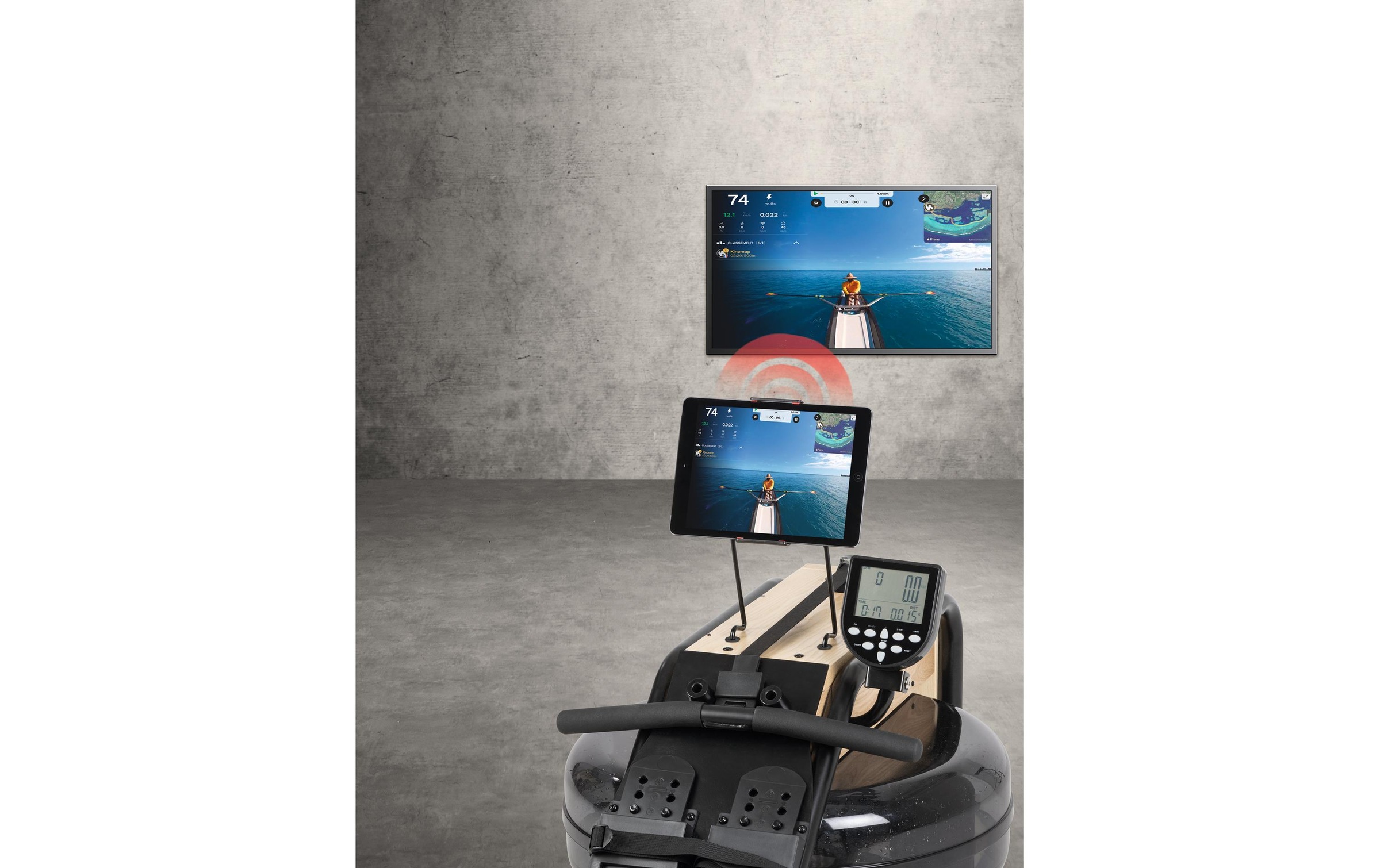 Rudergerät »FitEngine Smart Hellbraun«