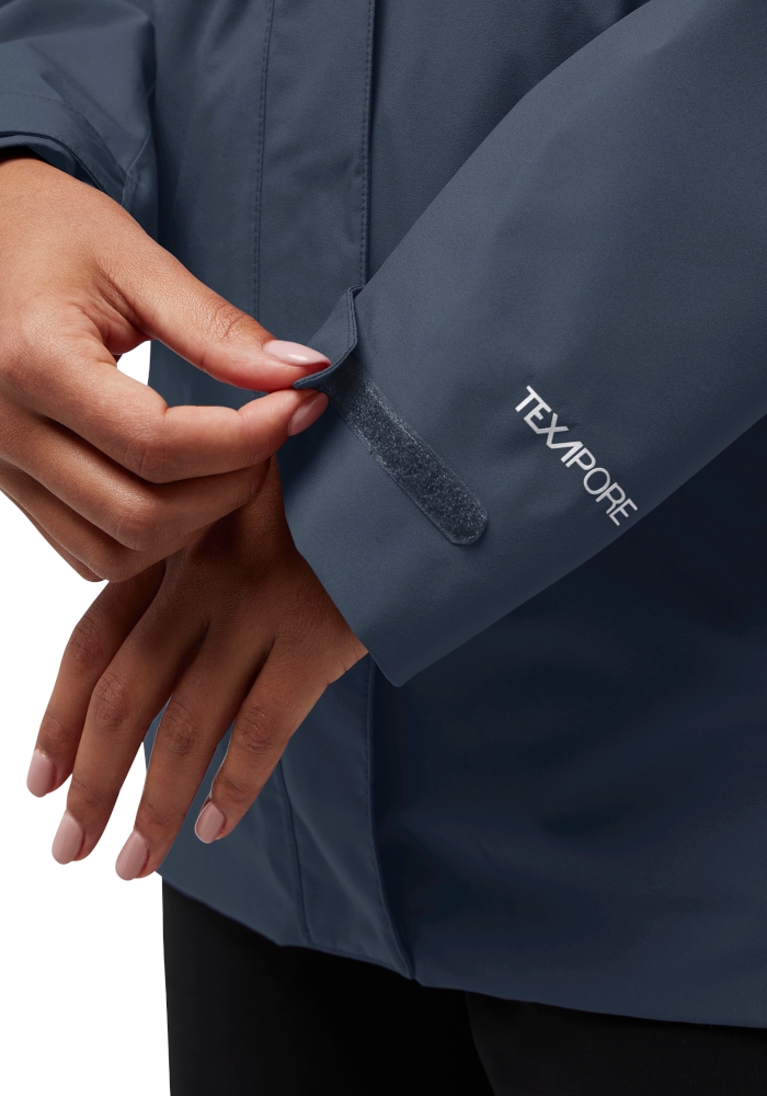Jack Wolfskin 3-in-1-Funktionsmantel »ROTWAND 3IN1 JKT W« wasserdichte Aussenjacke, wärmende Innenjacke