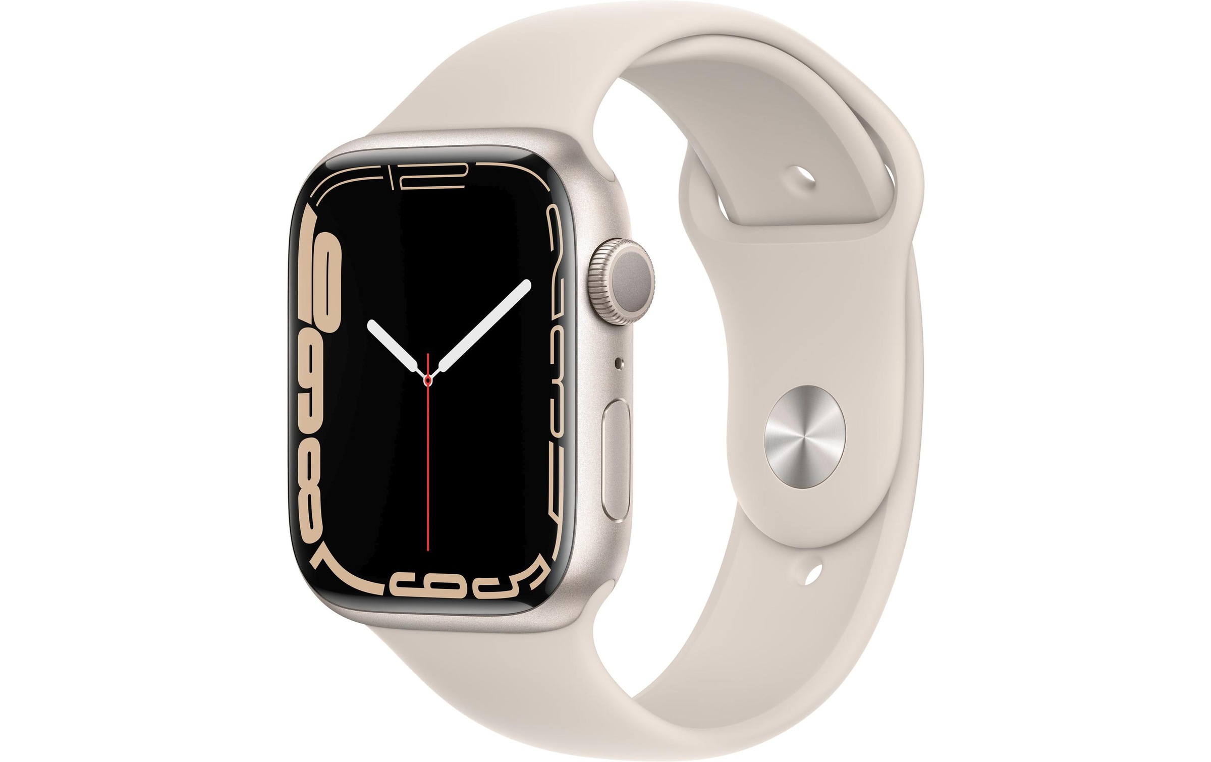 Image of Apple Smartwatch »Serie 7, GPS, 45 mm Aluminiumgehäuse mit Sportarmband«, (Watch OS MKN63FD/A) bei Ackermann Versand Schweiz