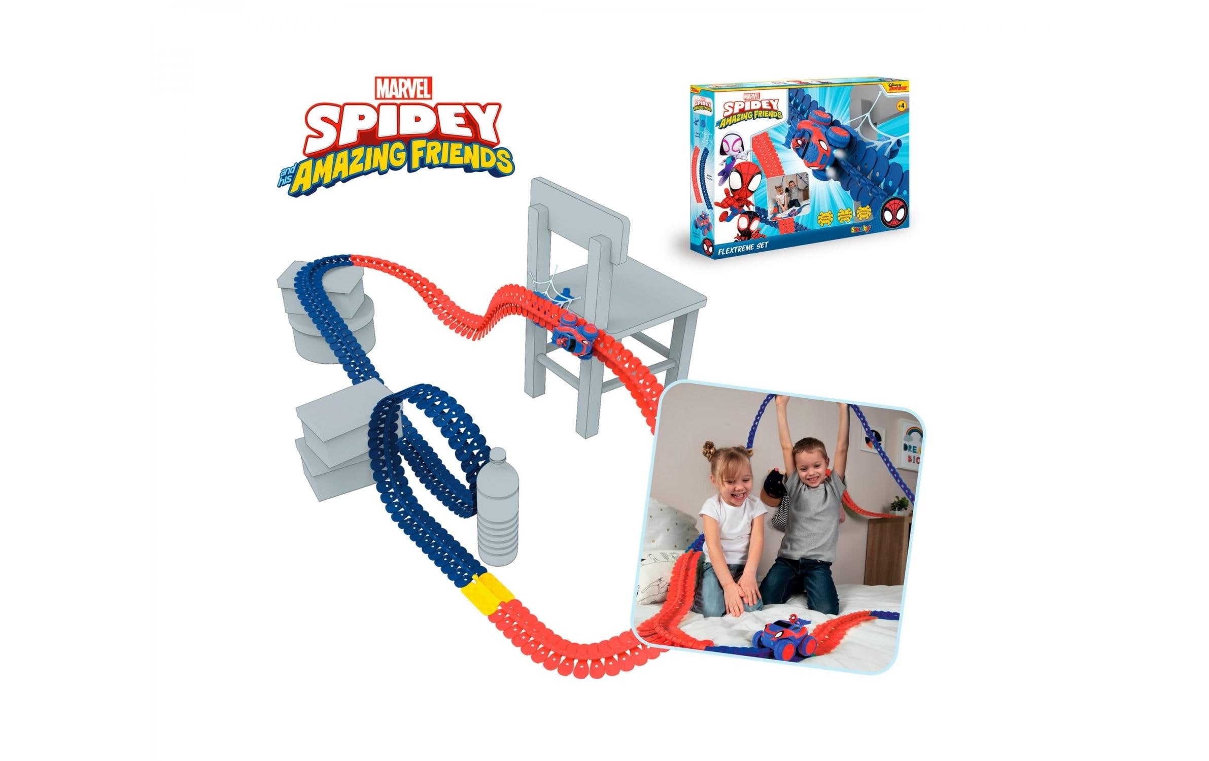 Smoby Autorennbahn »FleXtreme Spidey«